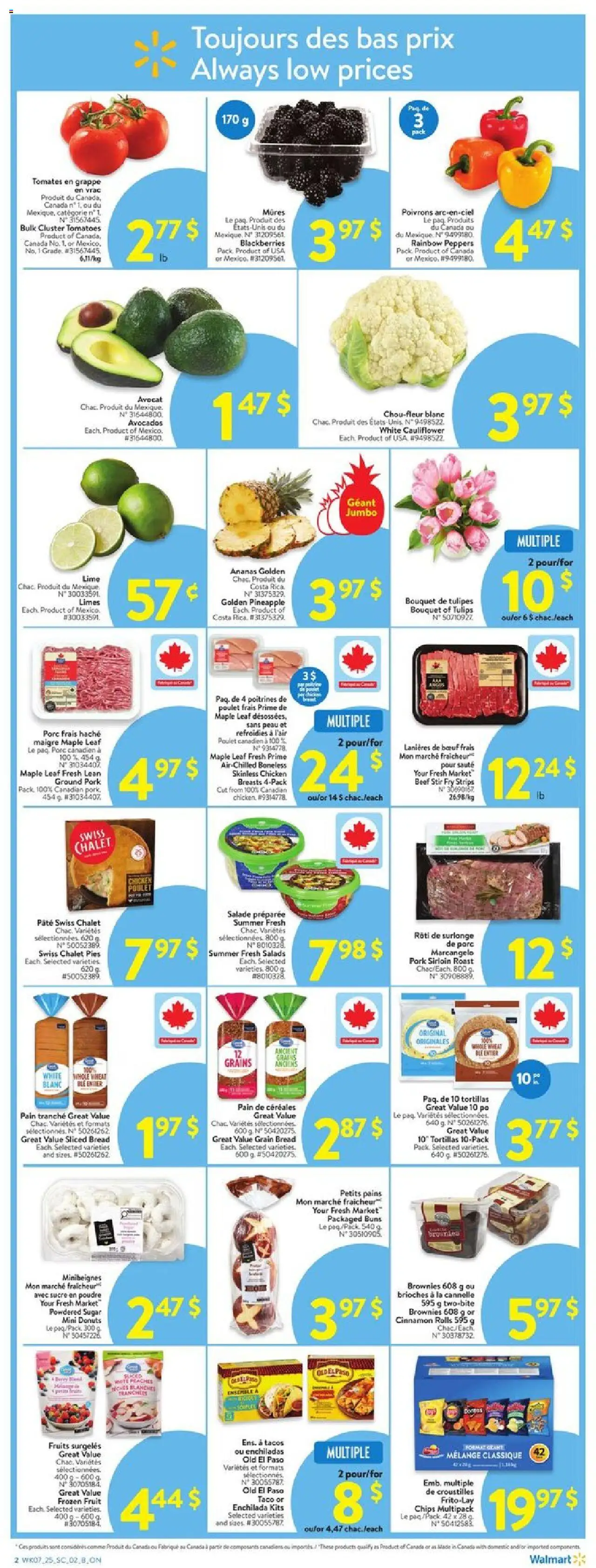 Walmart flyer valid from Mar 13, 2025 - page number 7