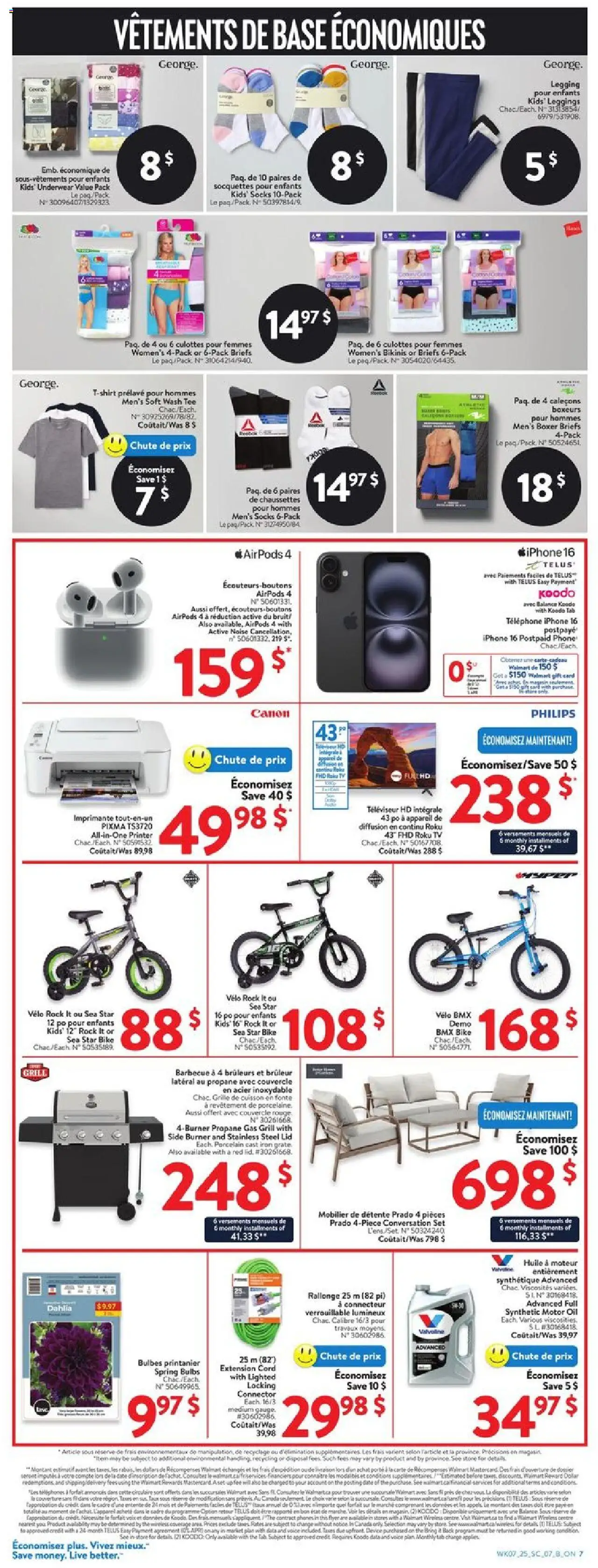 Walmart flyer valid from Mar 13, 2025 - page number 14