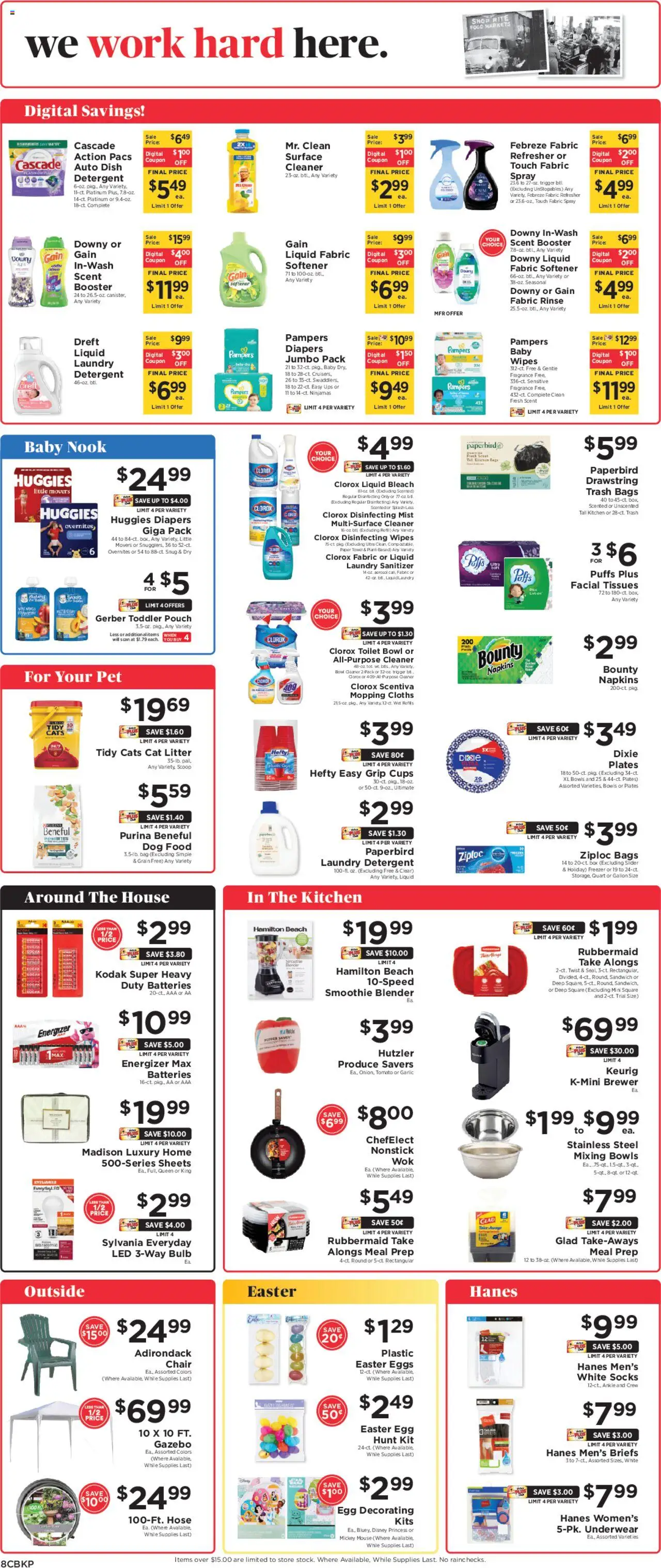 ShopRite Circular from 03/14/2025 >> Weekly Ad, flyer - Page number 9