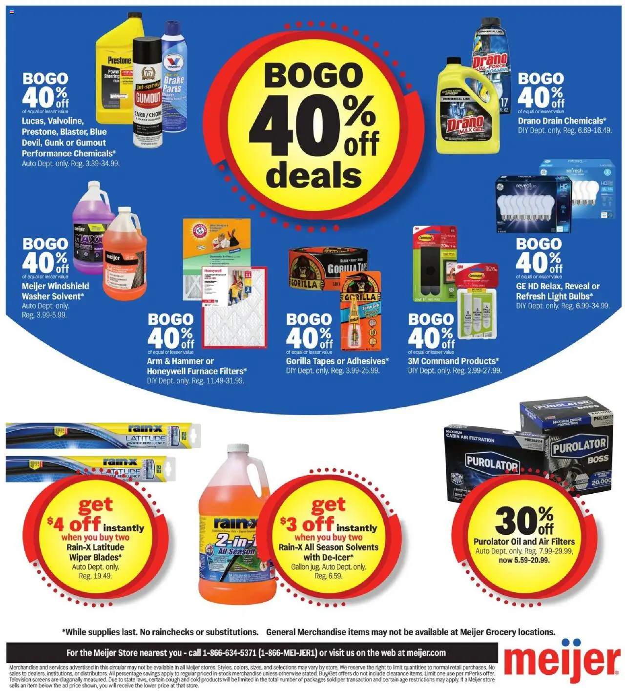 MEIJER AD from 03/16/2025 - More game day deals across the store - PREVIEW - Page number 9