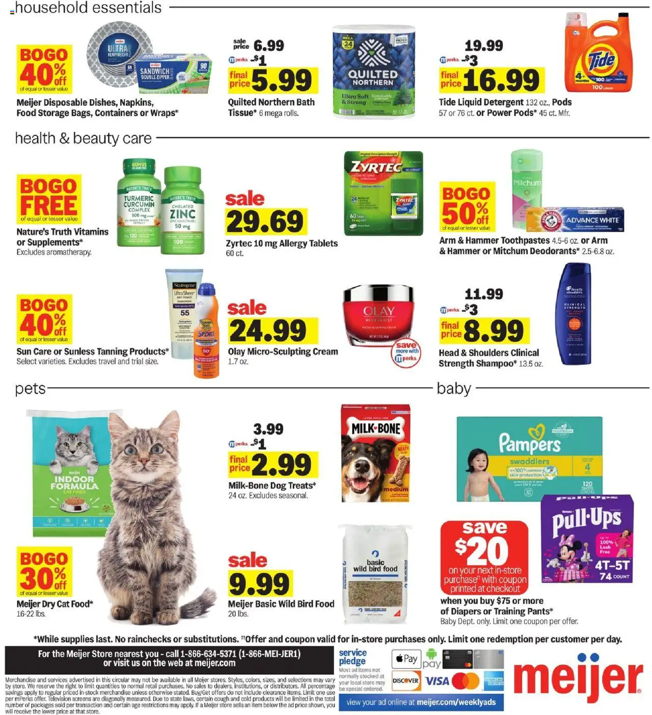 MEIJER AD from 03/16/2025 - Weekly Ad - PREVIEW - Page number 4