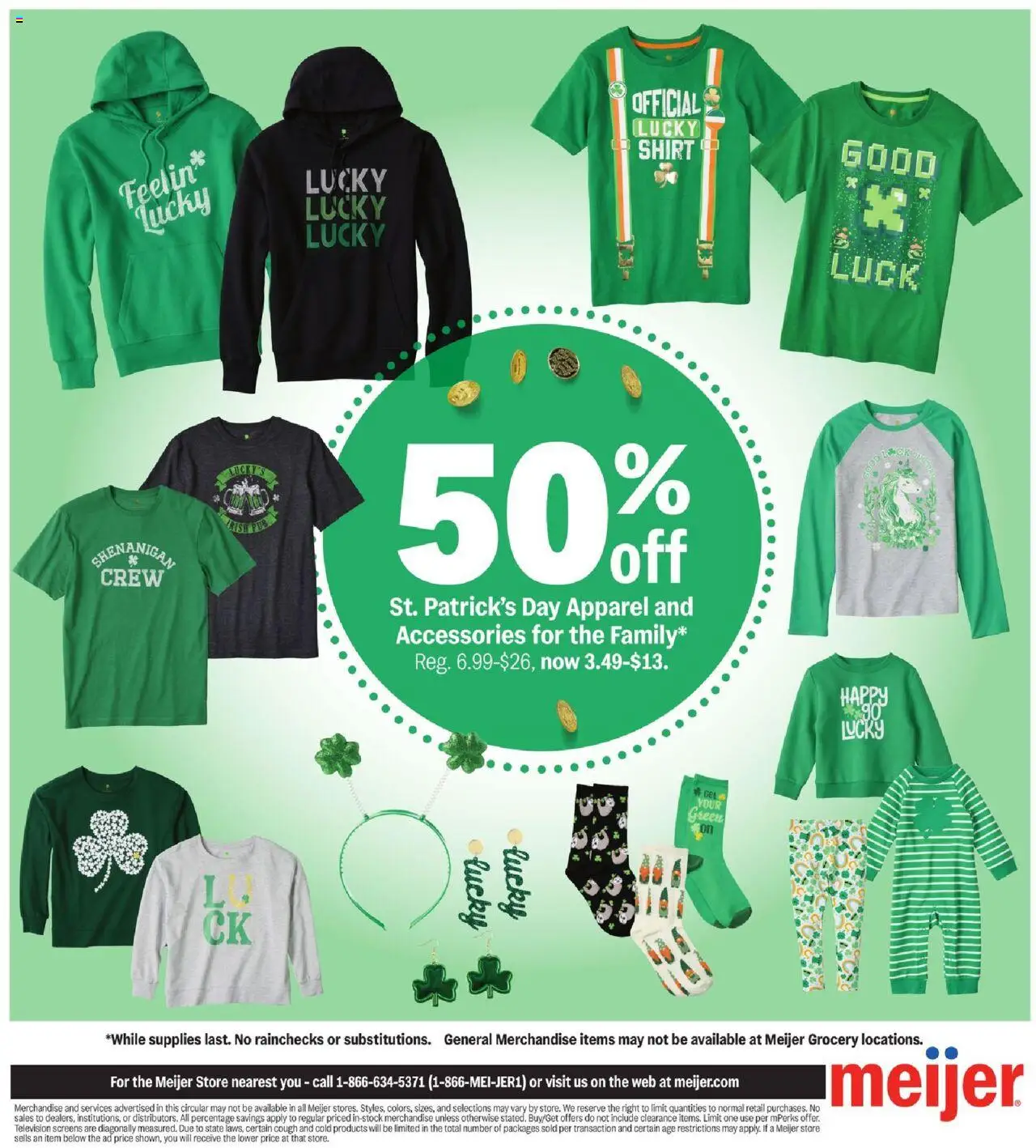 MEIJER AD from 03/16/2025 - St Patrick's Day - PREVIEW - Page number 4