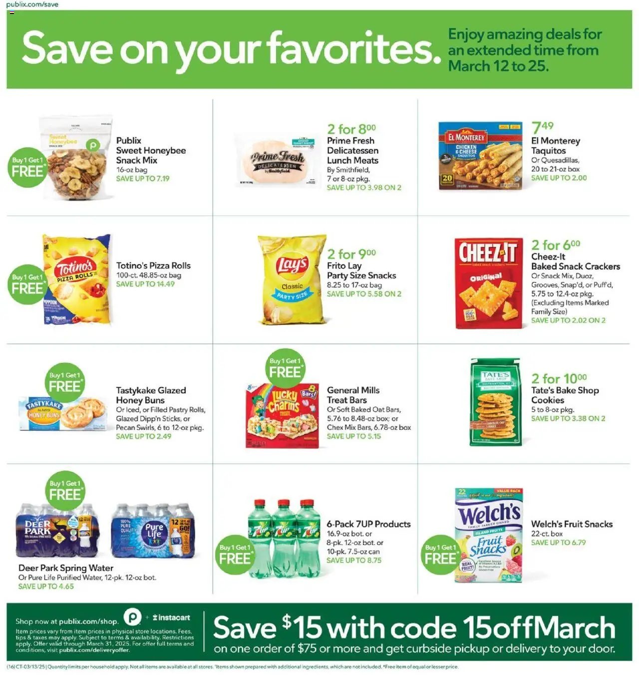 Publix Weekly ad from (03/19/2025) - Ad this week, Flyer - Page number 17