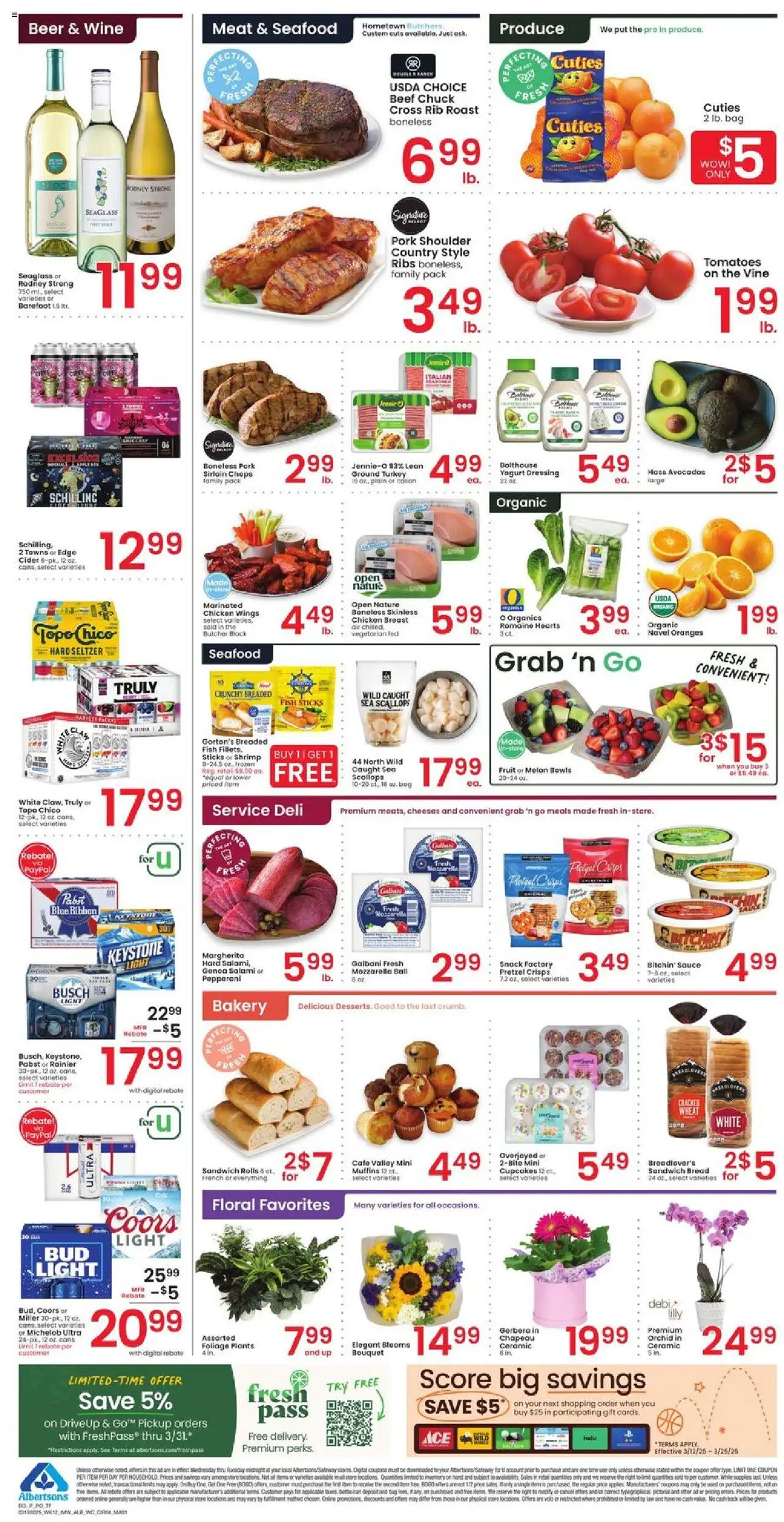 Albertsons Weekly Ad from 03/19/2025 - Flyer - Page number 4