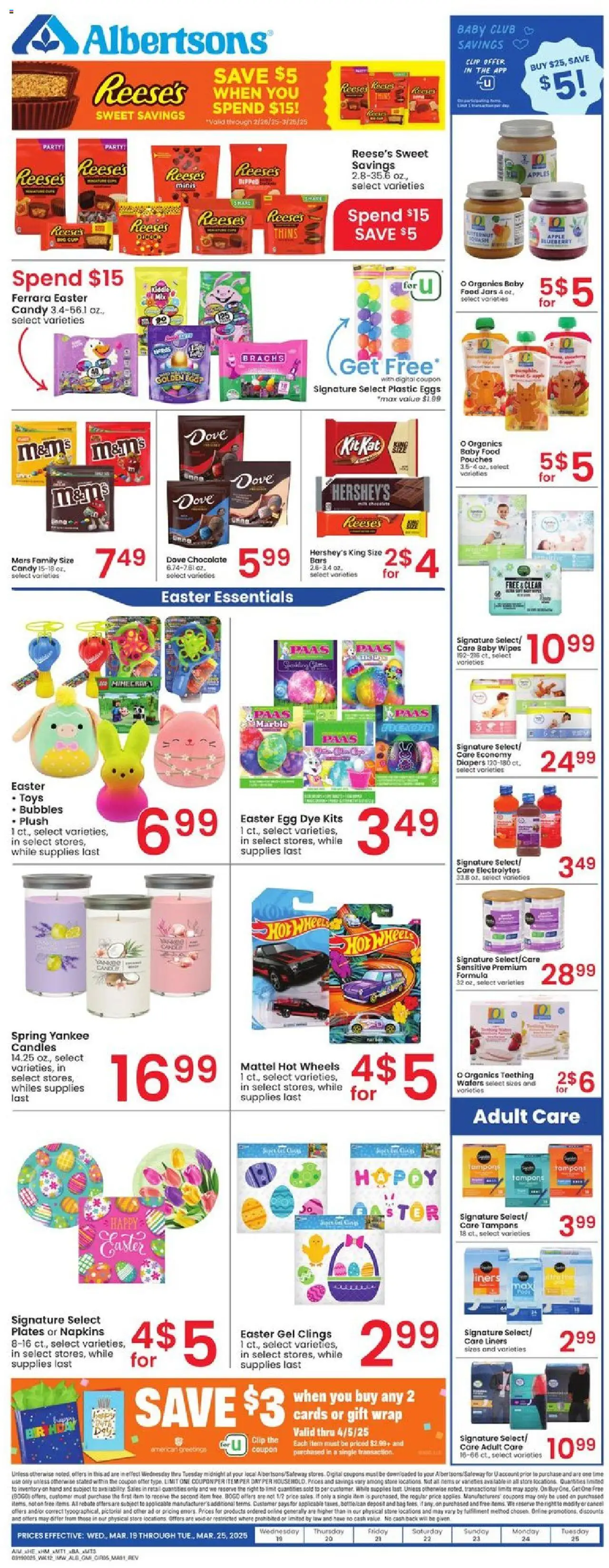 Albertsons Weekly Ad from 03/19/2025 - Flyer - Page number 5