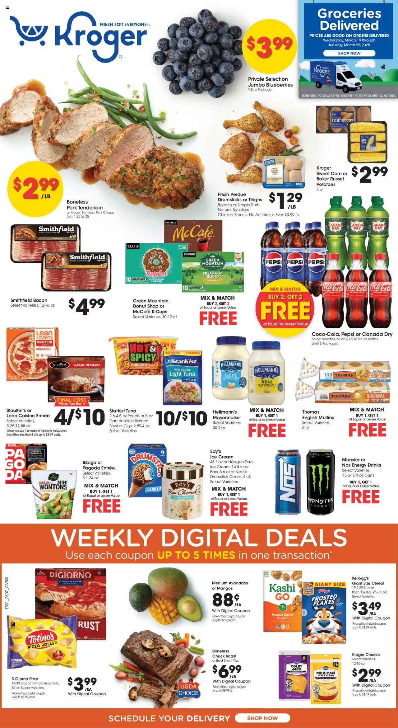 KROGER Weekly ad from 03/19/2025 >> Ad for next week