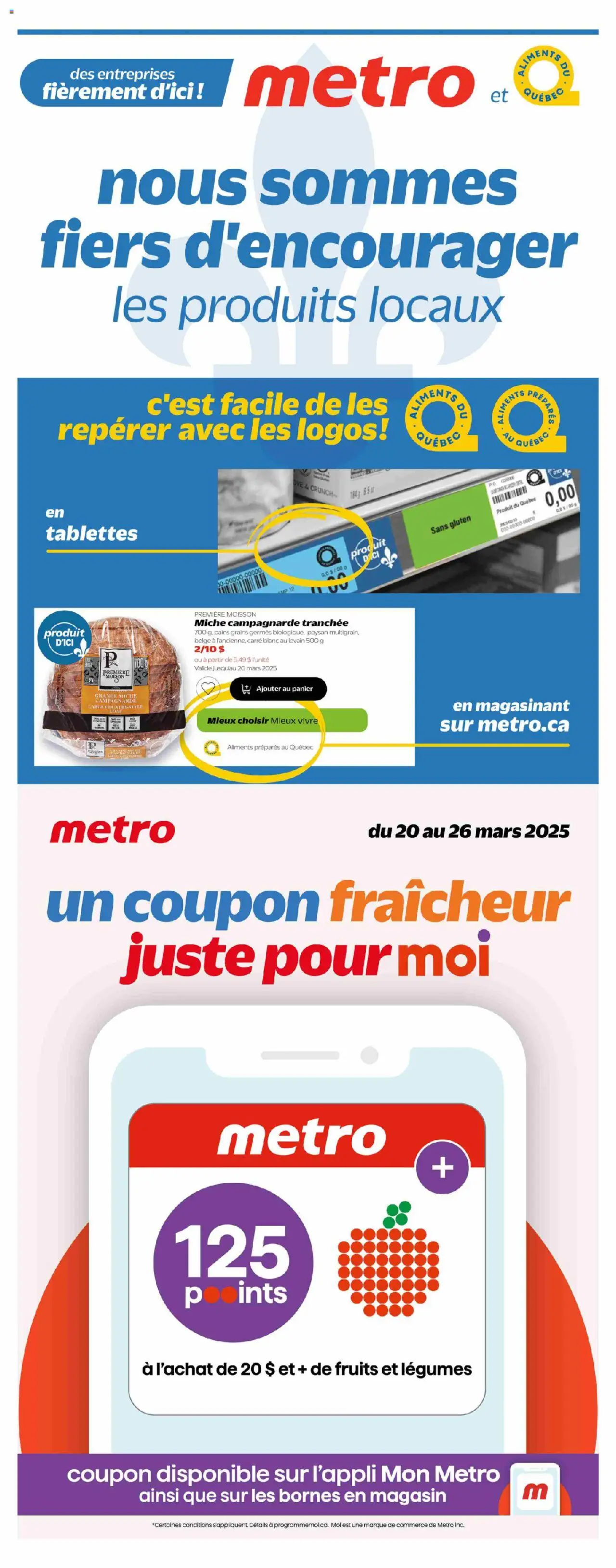 Metro flyer valid from Mar 20, 2025 - page number 6