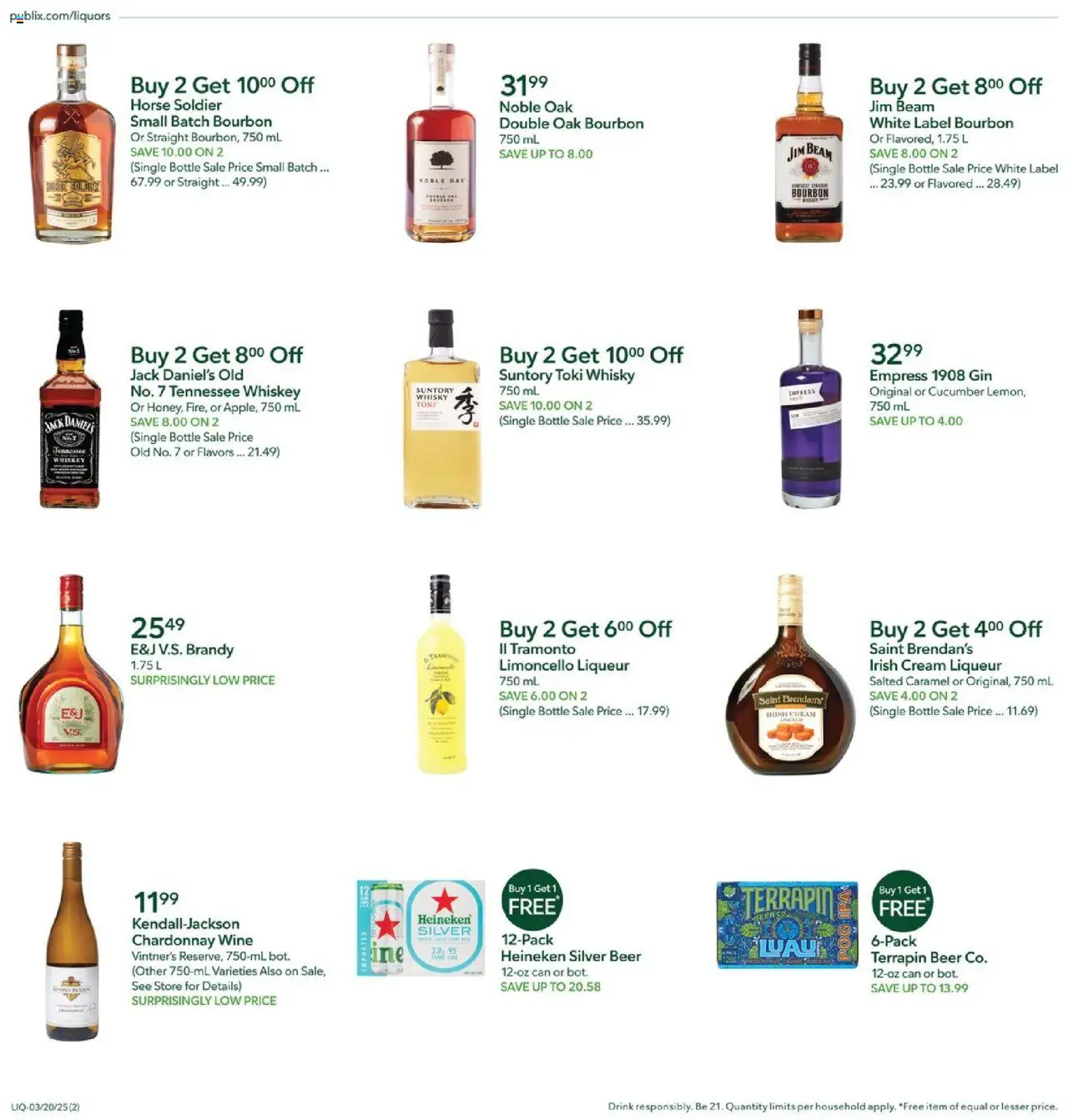 Publix Weekly ad from (03/20/2025) - Ad this week, Flyer - Page number 2