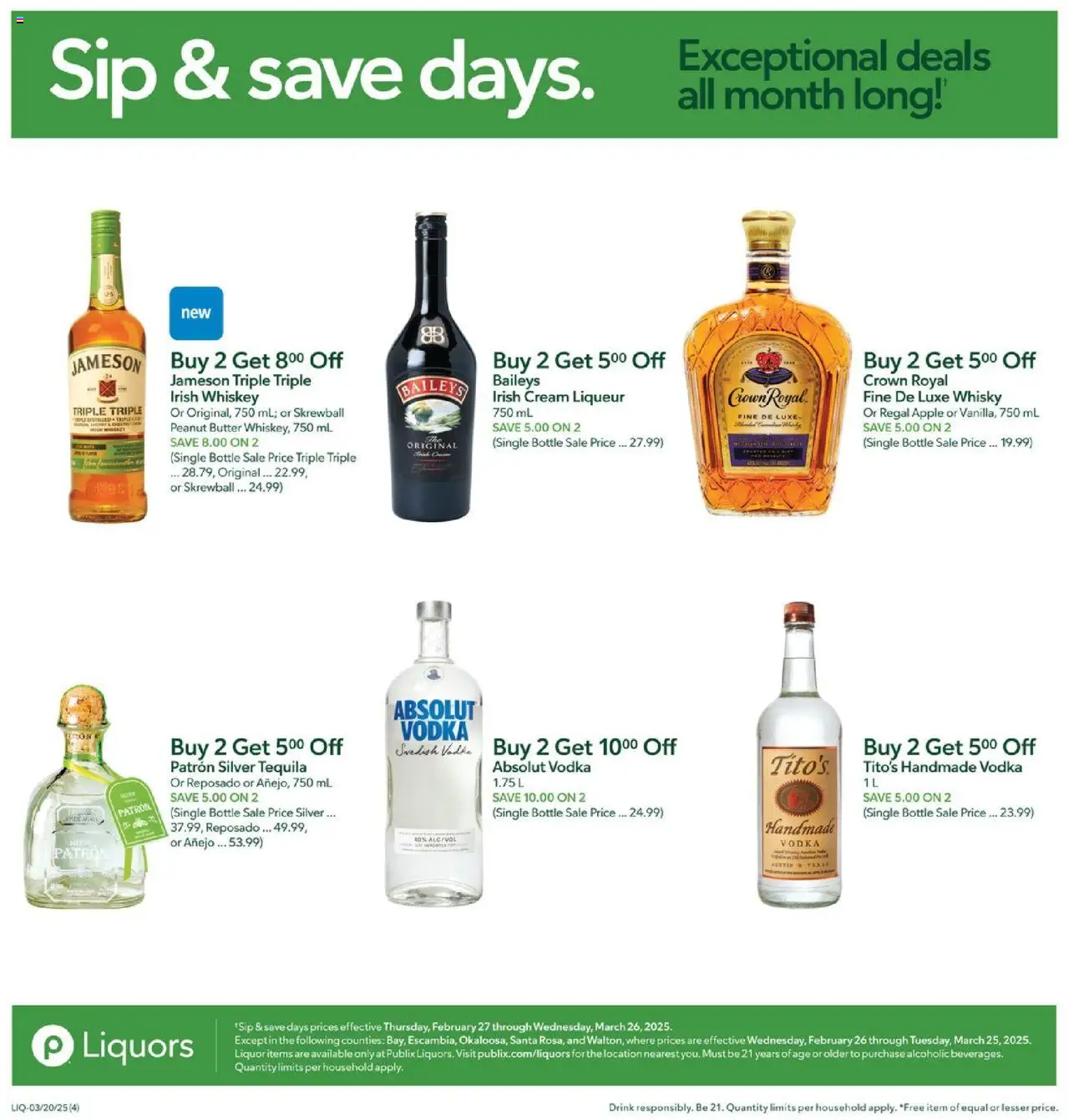 Publix Weekly ad from (03/20/2025) - Ad this week, Flyer - Page number 4