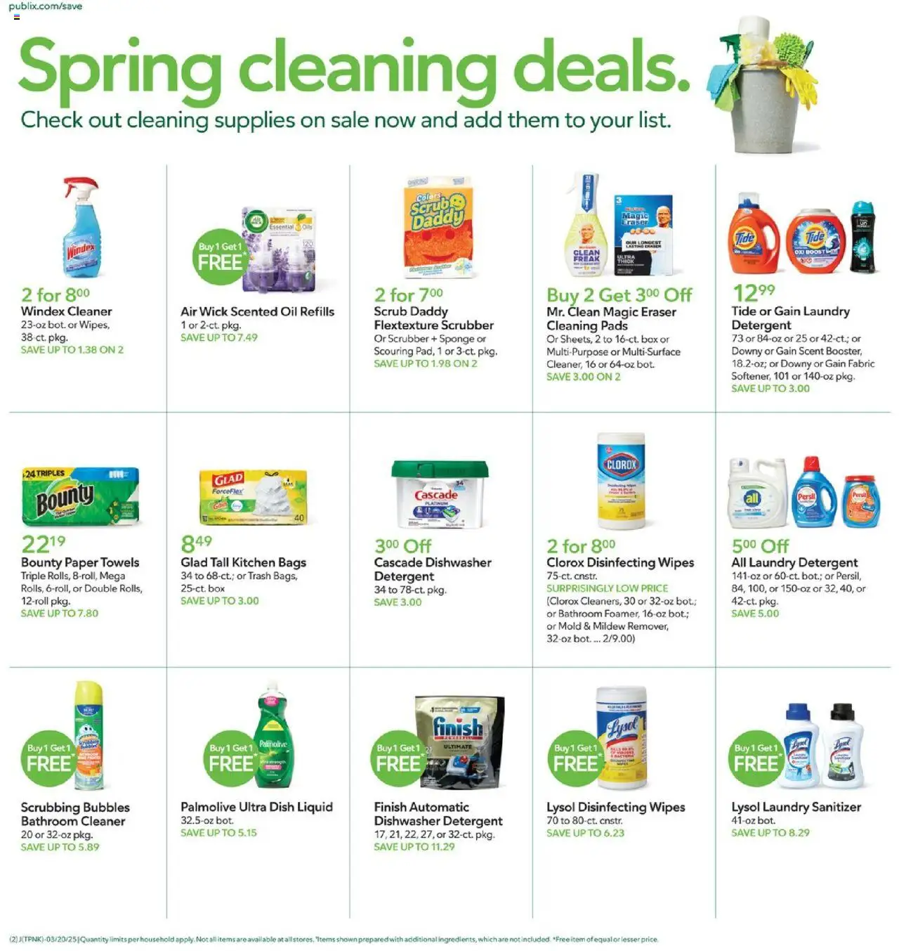 Publix Weekly ad from (03/20/2025) - Ad this week, Flyer - Page number 2