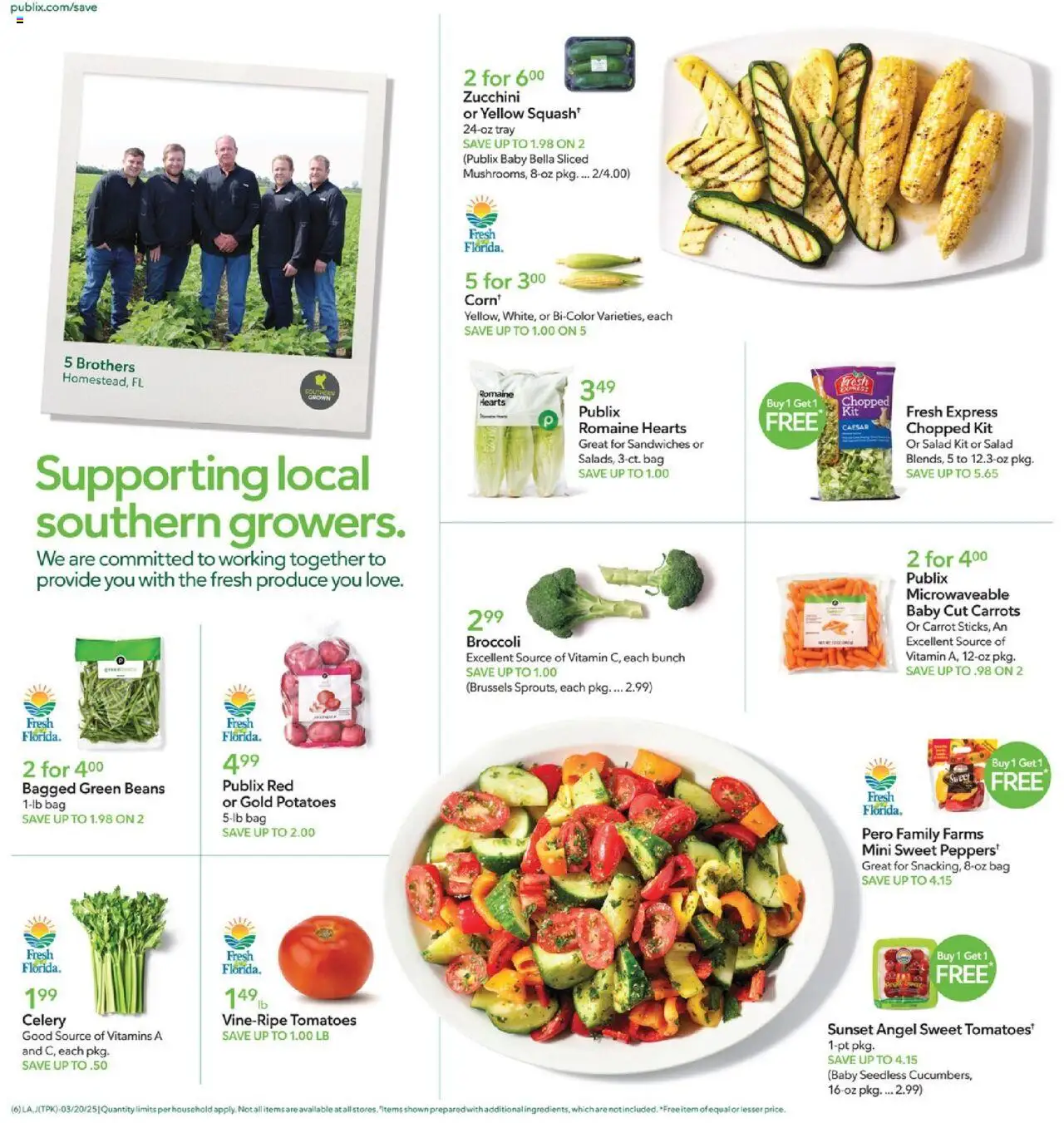 Publix Weekly ad from (03/20/2025) - Ad this week, Flyer - Page number 6
