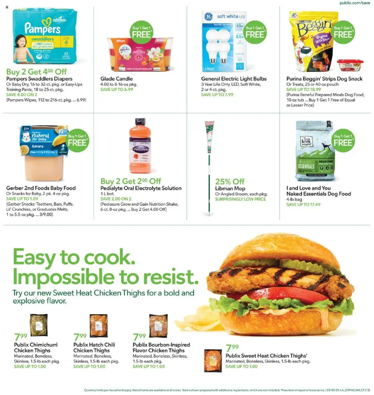 Publix Weekly ad from (03/20/2025) - Ad this week, Flyer - Page number 15