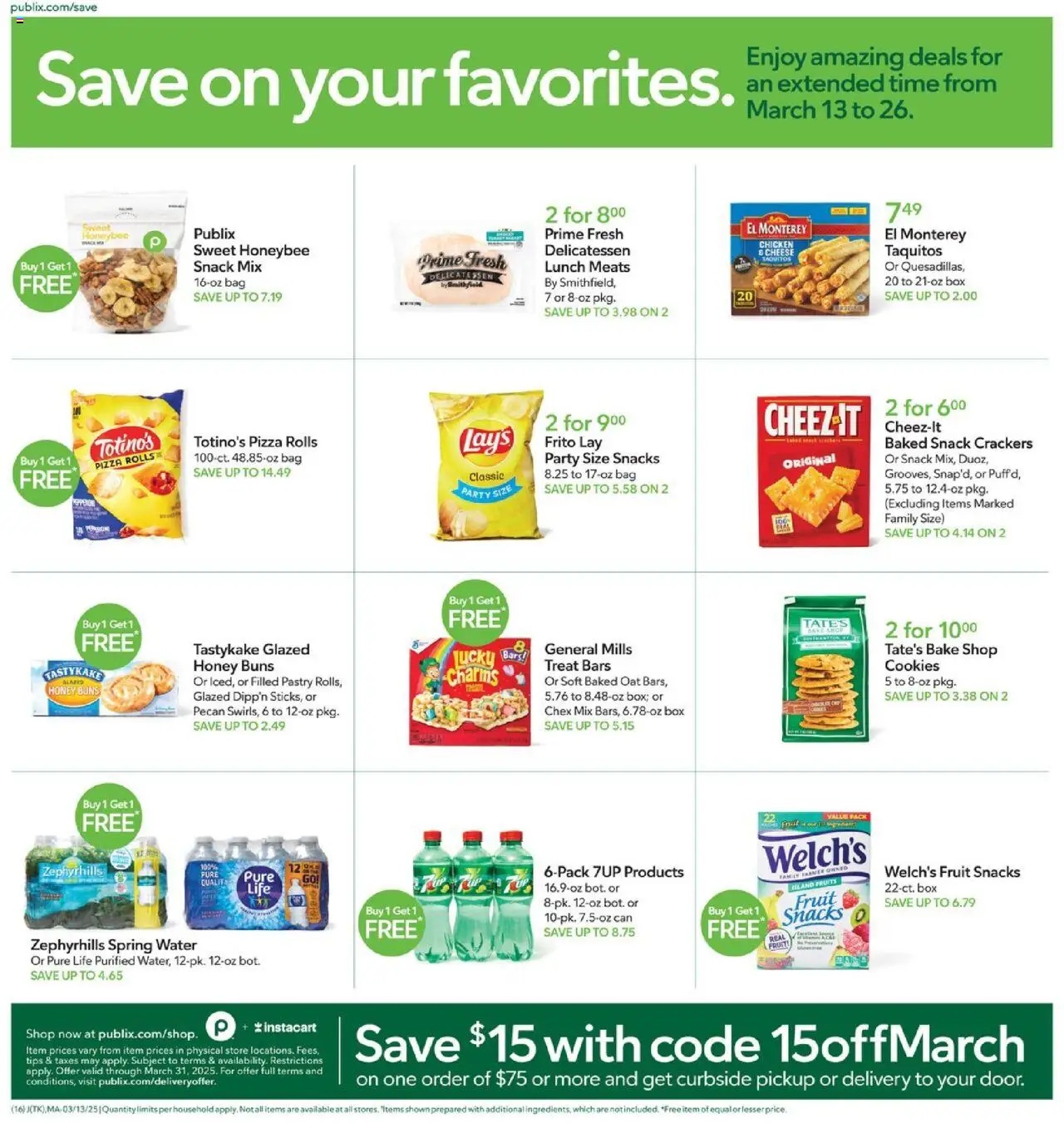 Publix Weekly ad from (03/20/2025) - Ad this week, Flyer - Page number 17