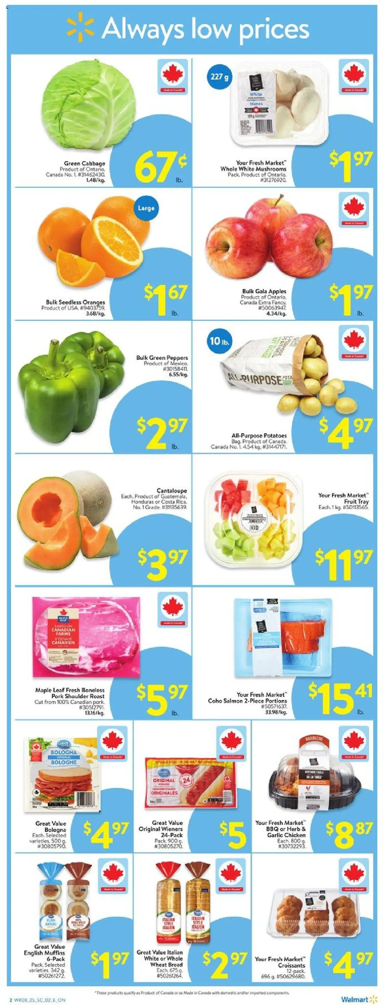 Walmart flyer valid from Mar 20, 2025 - page number 3