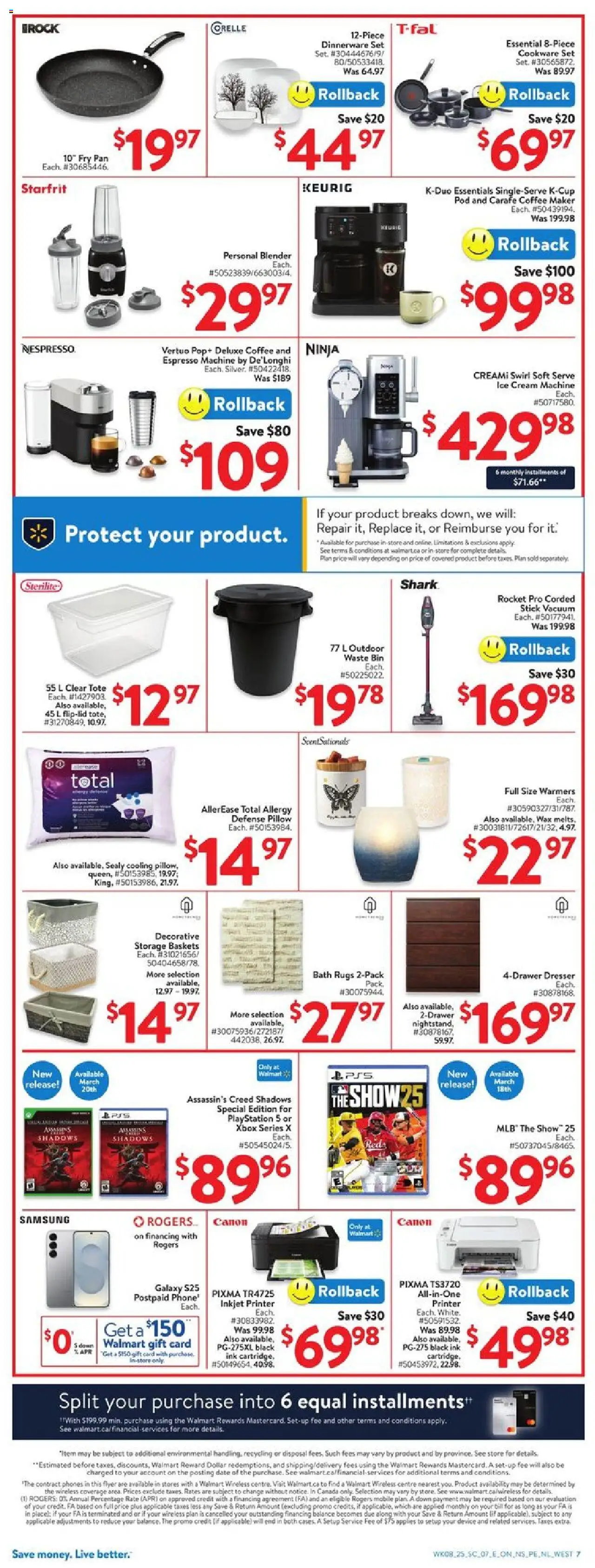Walmart flyer valid from Mar 20, 2025 - page number 12
