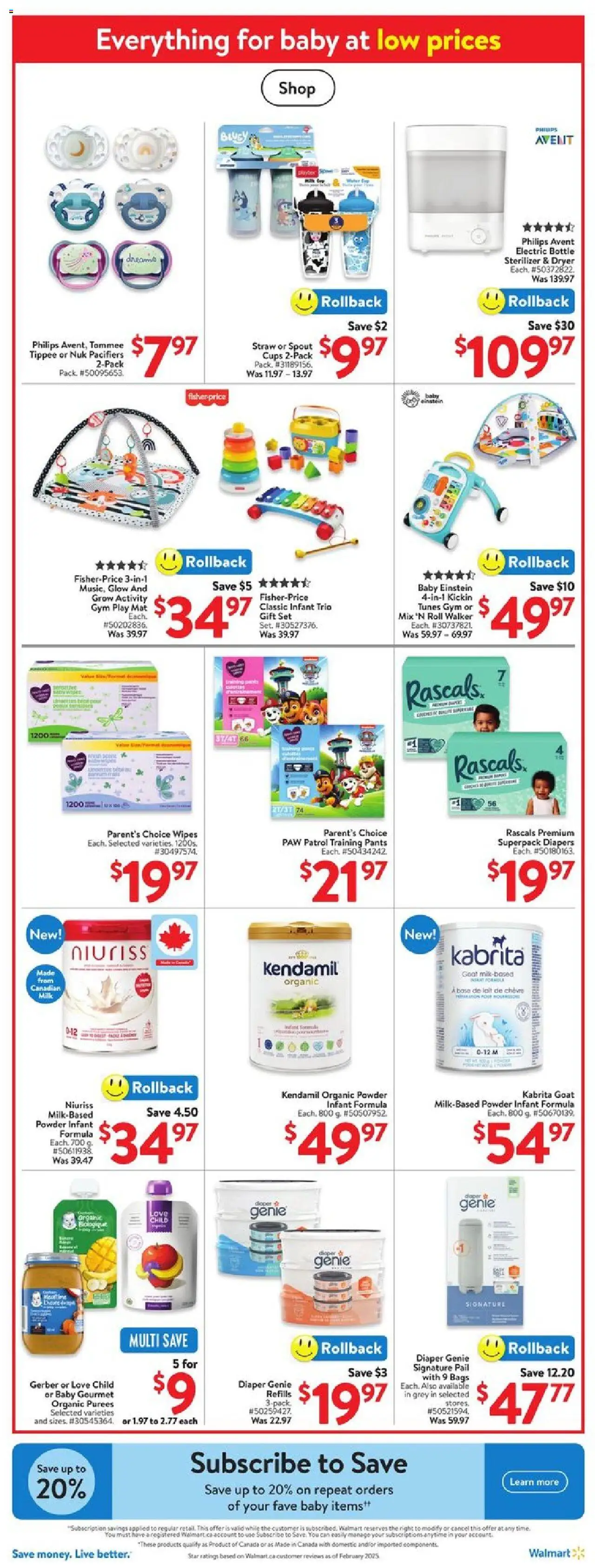Walmart flyer valid from Mar 20, 2025 - page number 15