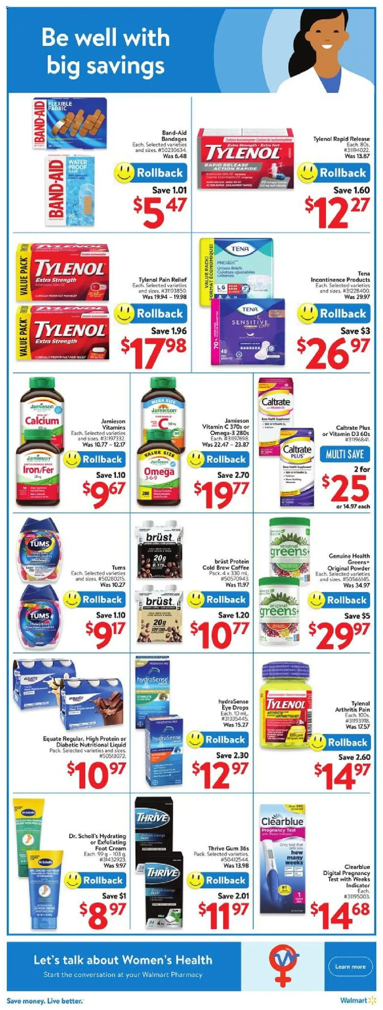 Walmart flyer valid from Mar 20, 2025 - page number 16