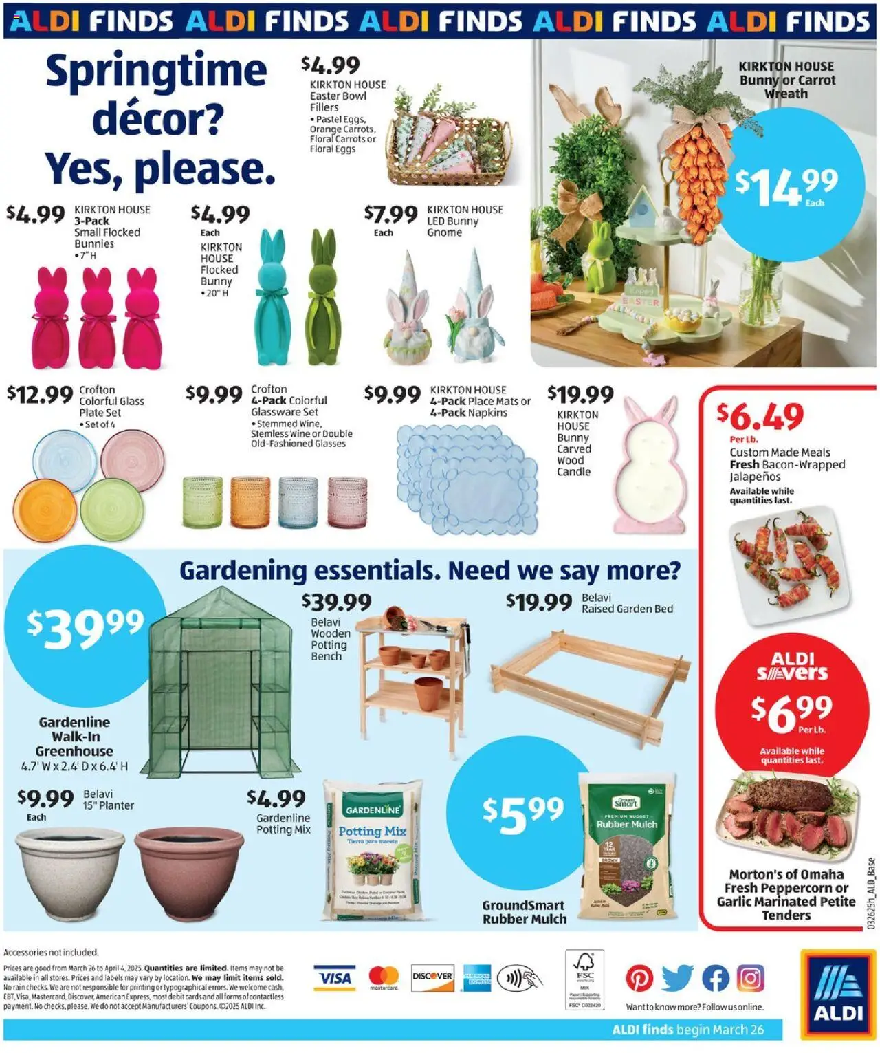Aldi Weekly Ad from 03/26/2025 - Flyer, Sales ad - Page number 2