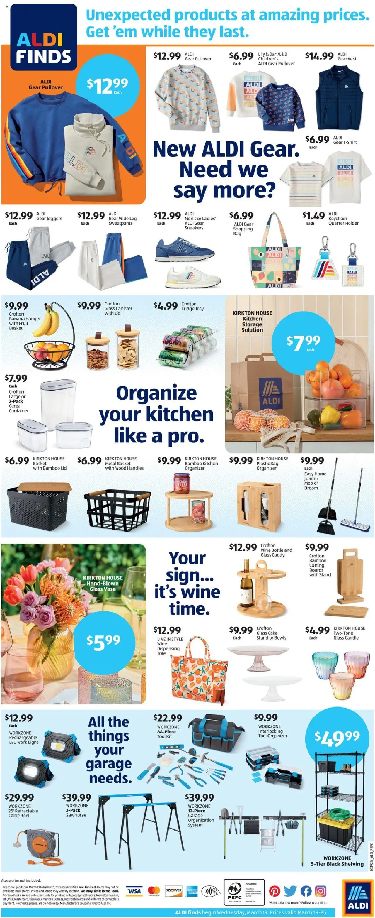 Aldi Weekly Ad from 03/19/2025 - Flyer, Sales ad - Page number 2