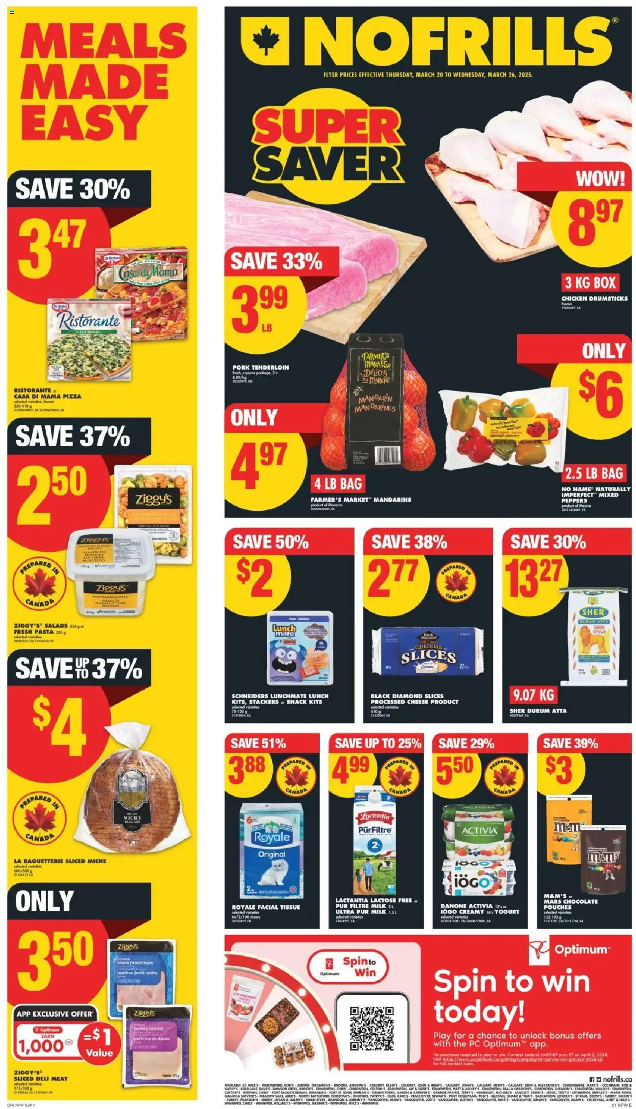 No Frills weekly flyer starting Mar 20, 2025 ⭐️