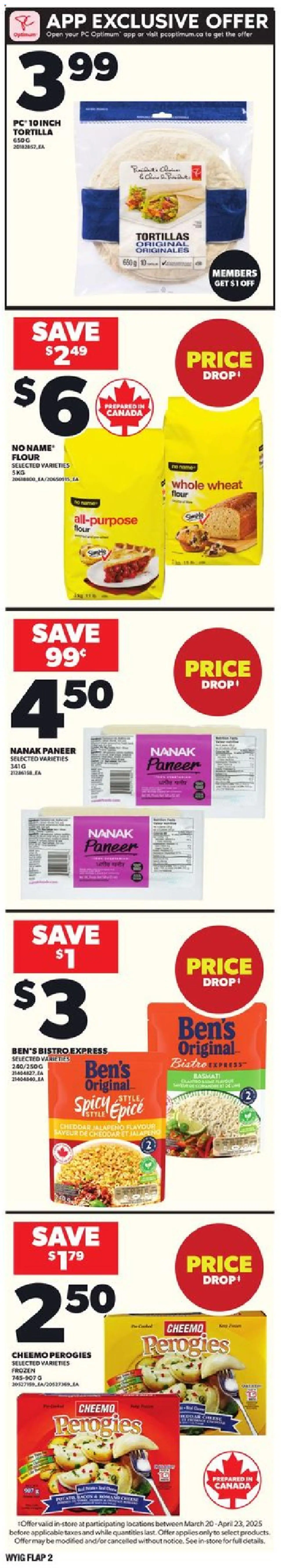 Loblaws flyer valid from Mar 20, 2025 - page number 2