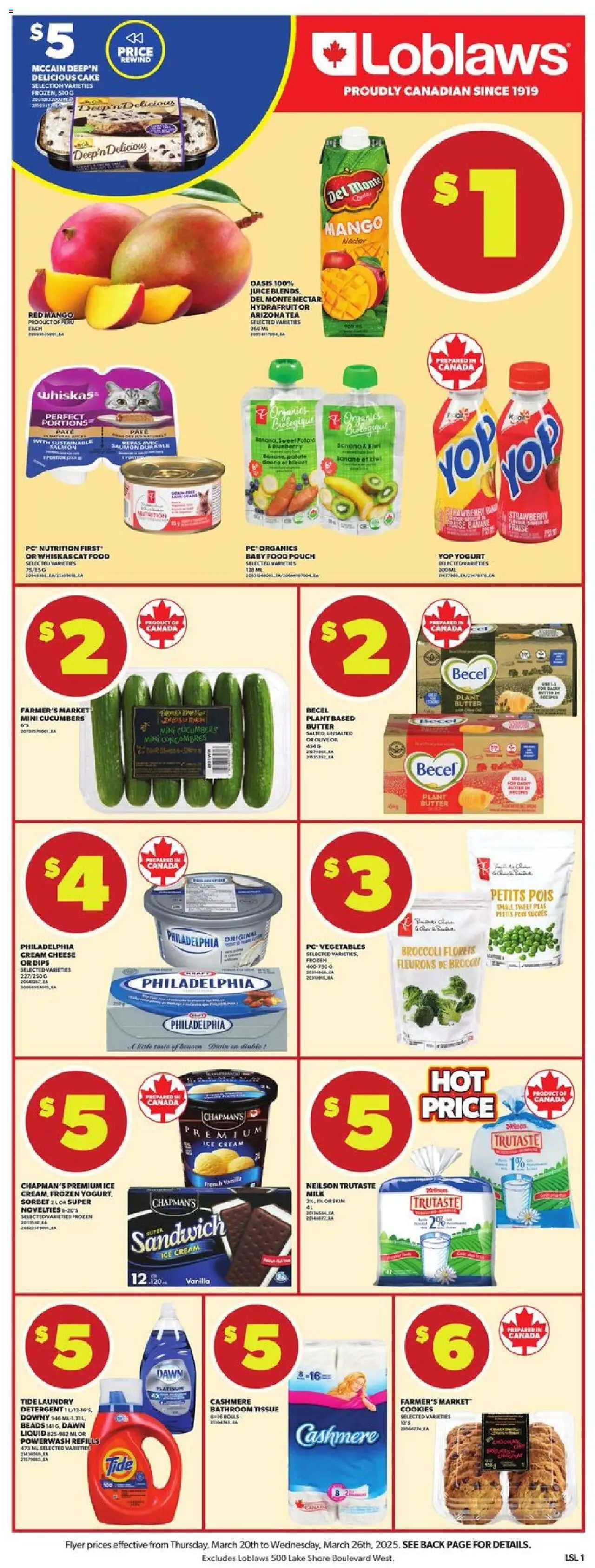Loblaws flyer valid from Mar 20, 2025 - page number 4