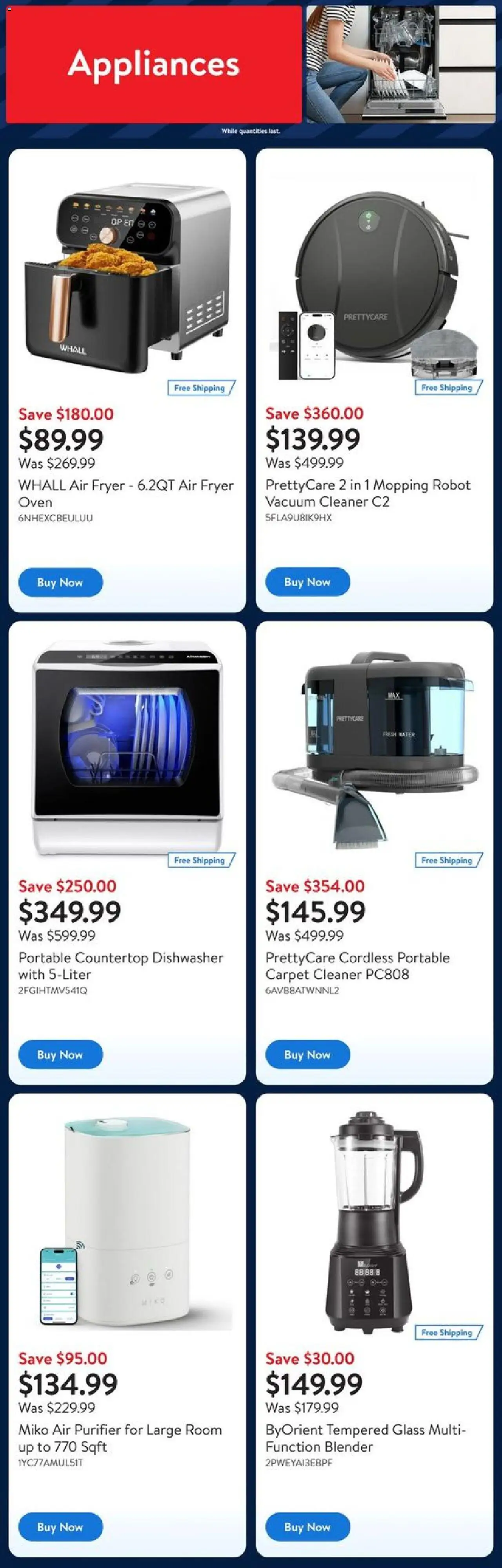 Walmart flyer valid from Mar 20, 2025 - page number 4