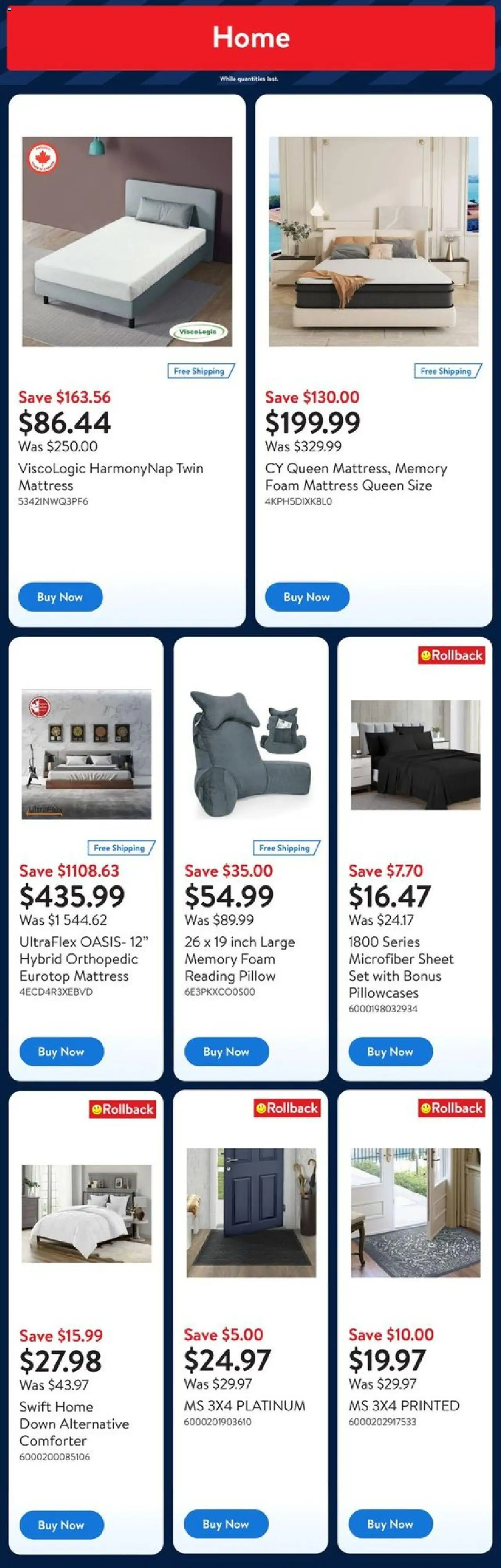 Walmart flyer valid from Mar 20, 2025 - page number 6