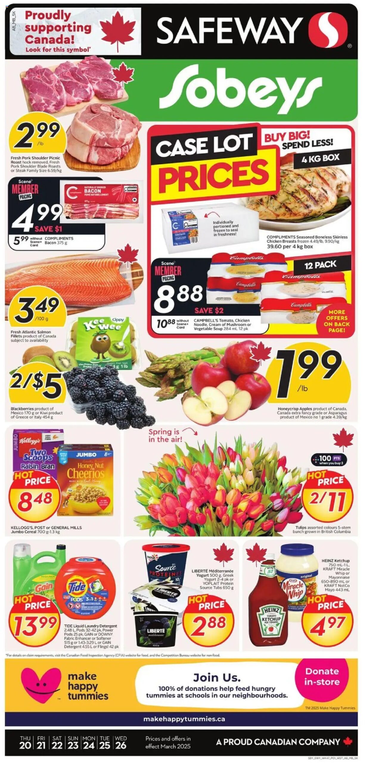 Sobeys weekly flyer starting Mar 20, 2025 ⭐️