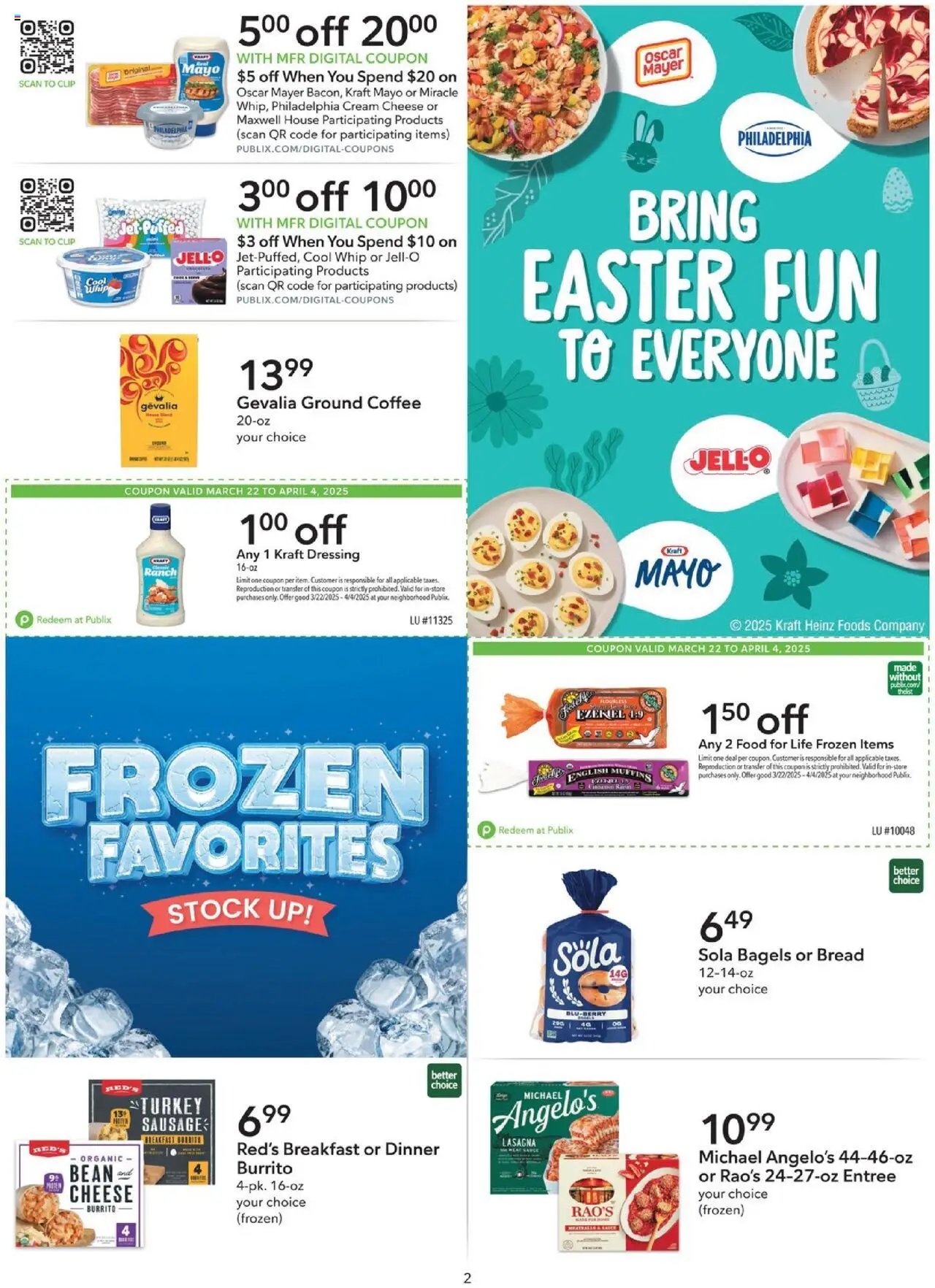 Publix Weekly ad from (03/22/2025) - Ad this week, Flyer - Page number 2