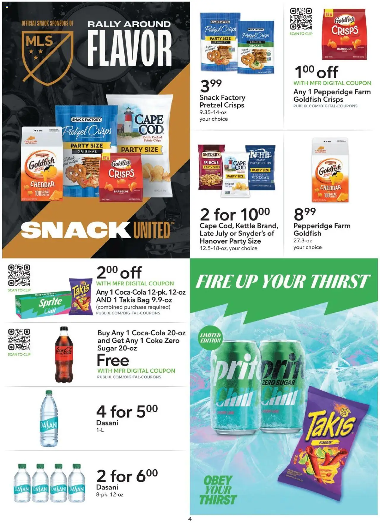 Publix Weekly ad from (03/22/2025) - Ad this week, Flyer - Page number 4