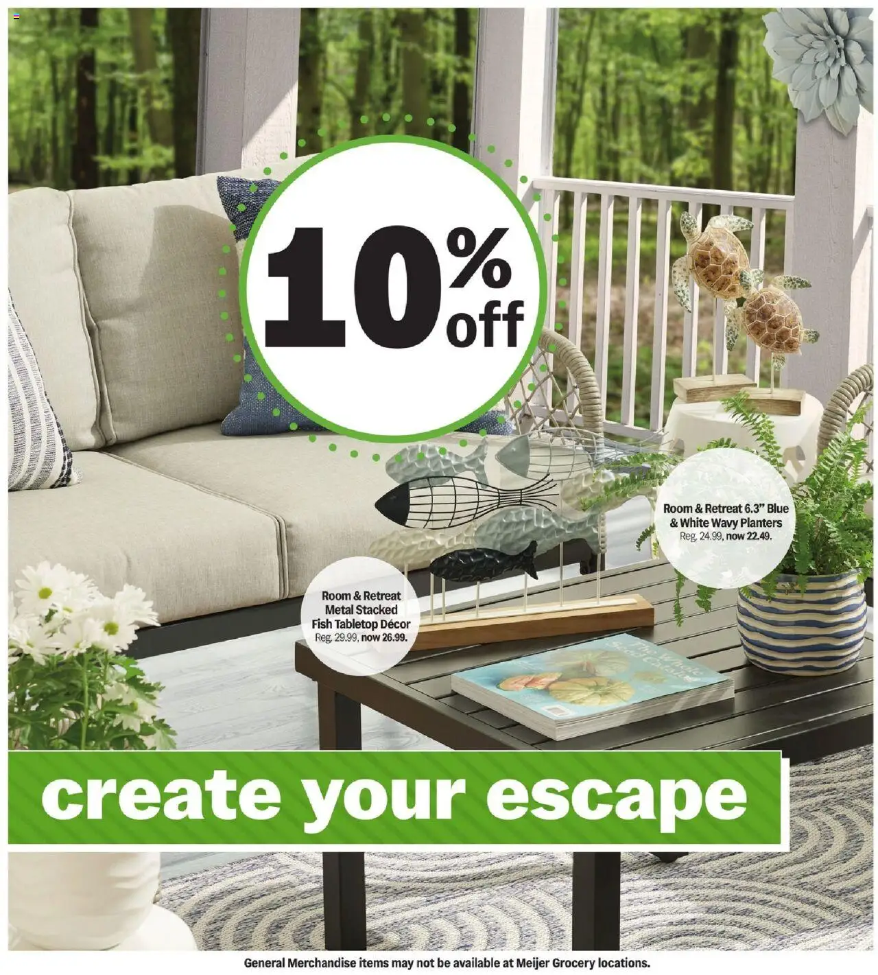 MEIJER AD from 03/23/2025 - Deals to brighten your patio - PREVIEW - Page number 2