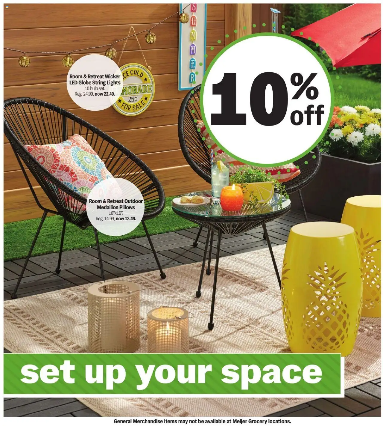 MEIJER AD from 03/23/2025 - Deals to brighten your patio - PREVIEW - Page number 3