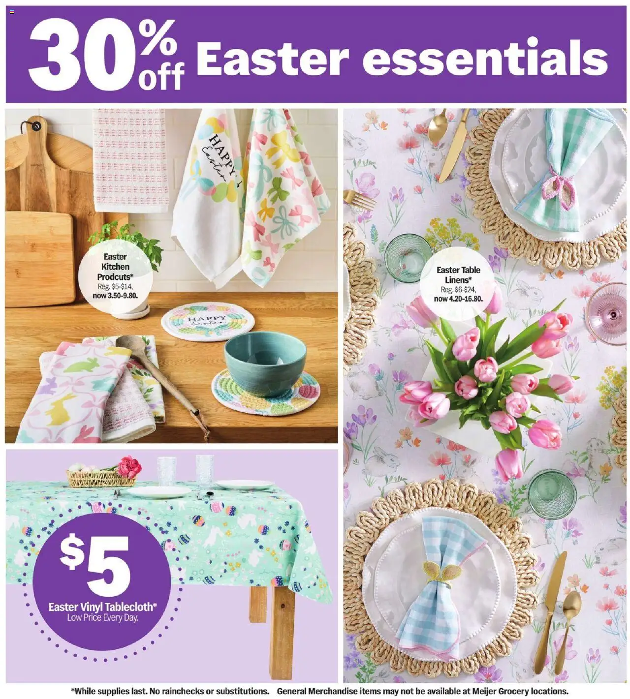 MEIJER AD from 03/23/2025 - Deals to brighten your patio - PREVIEW - Page number 5