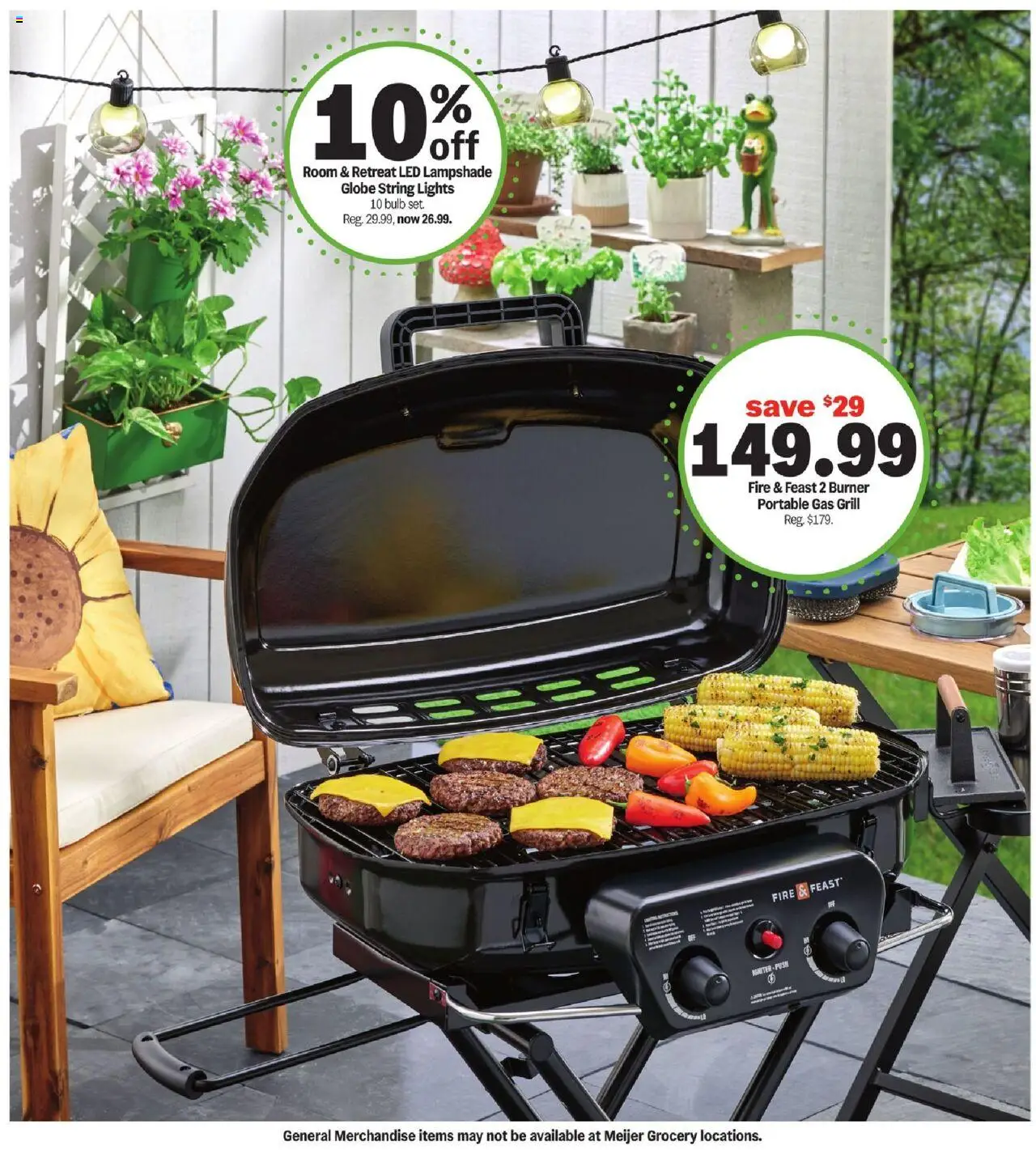 MEIJER AD from 03/23/2025 - Deals to brighten your patio - PREVIEW - Page number 4
