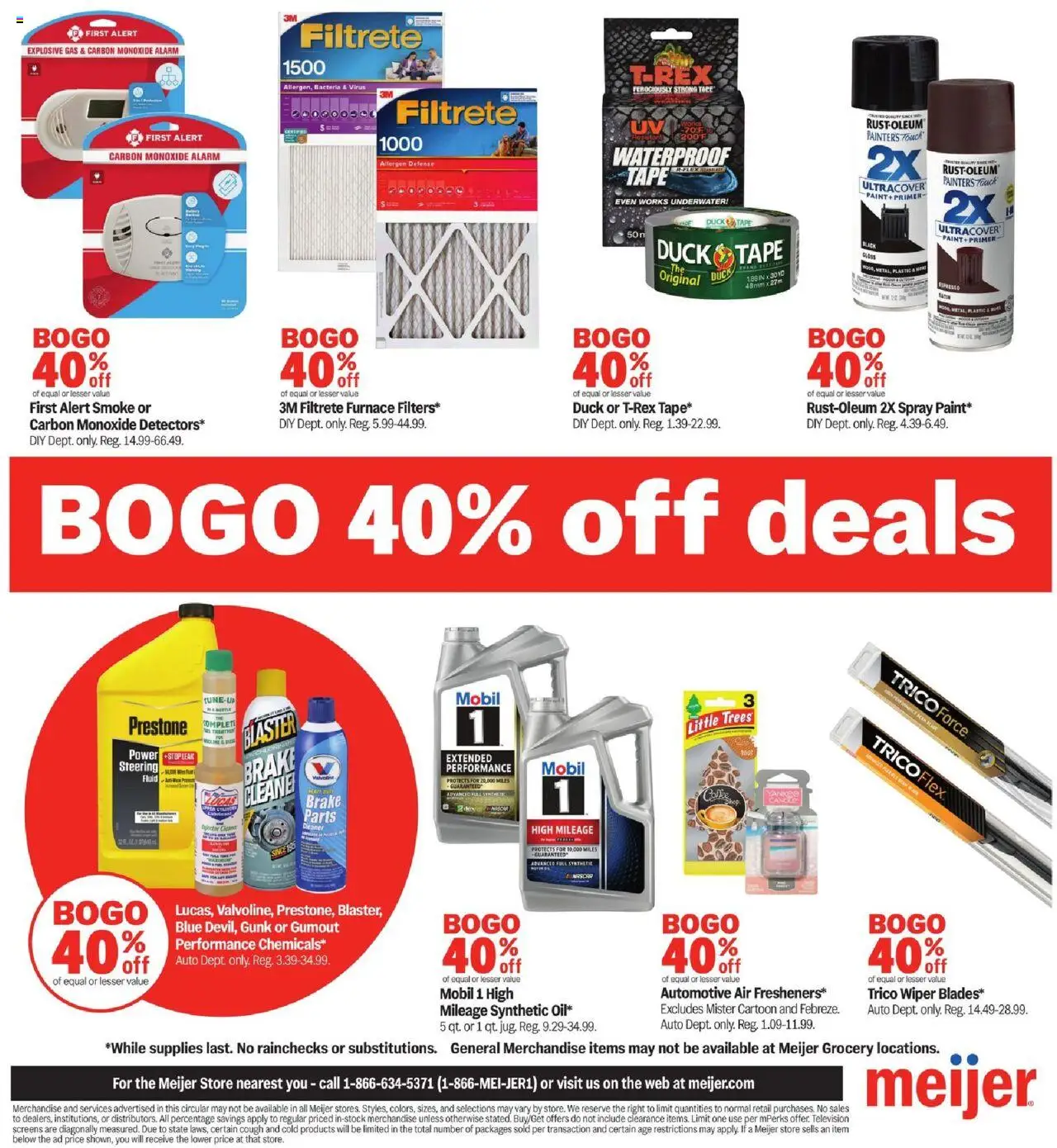 MEIJER AD from 03/23/2025 - Deals to brighten your patio - PREVIEW - Page number 7