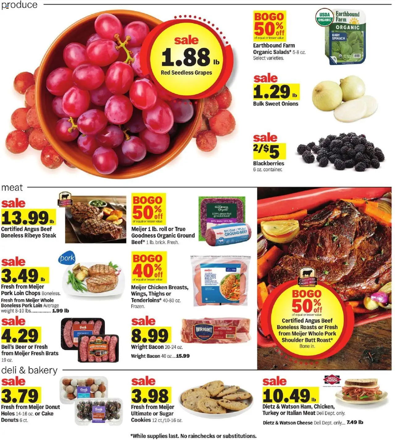 MEIJER AD from 03/23/2025 - Weekly Ad - PREVIEW - Page number 2
