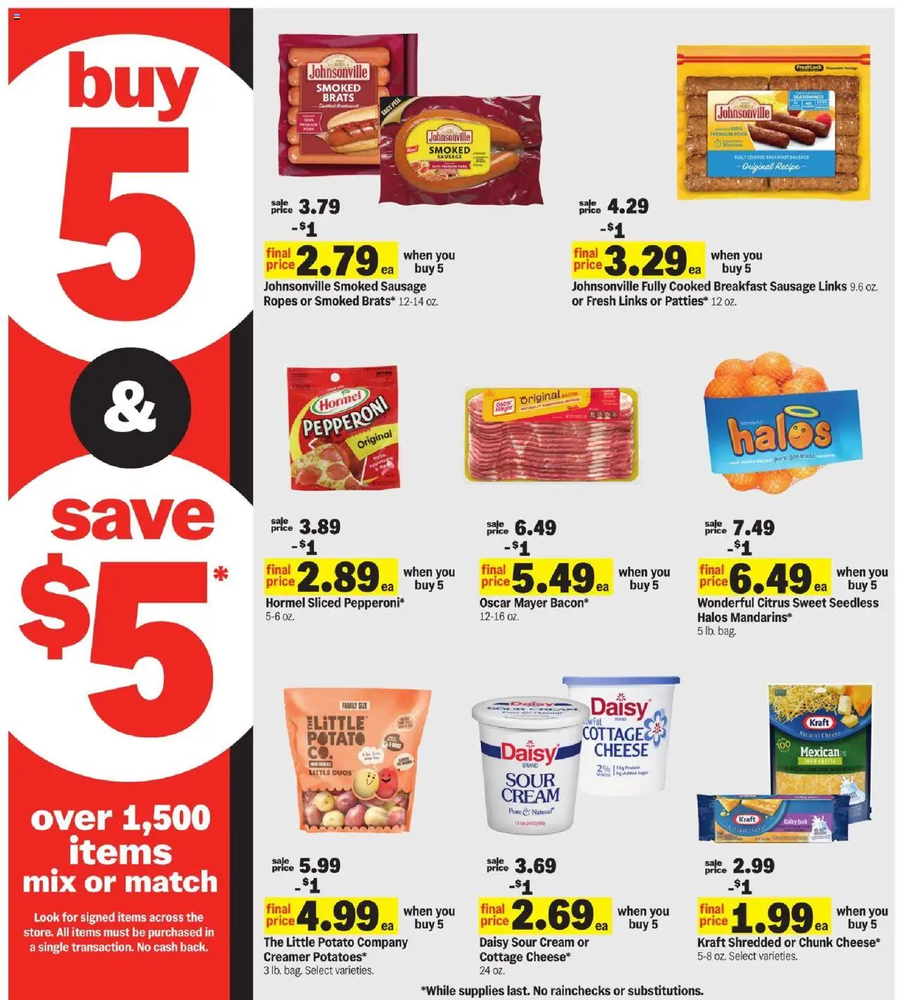 MEIJER AD from 03/23/2025 - Weekly Ad - PREVIEW - Page number 5