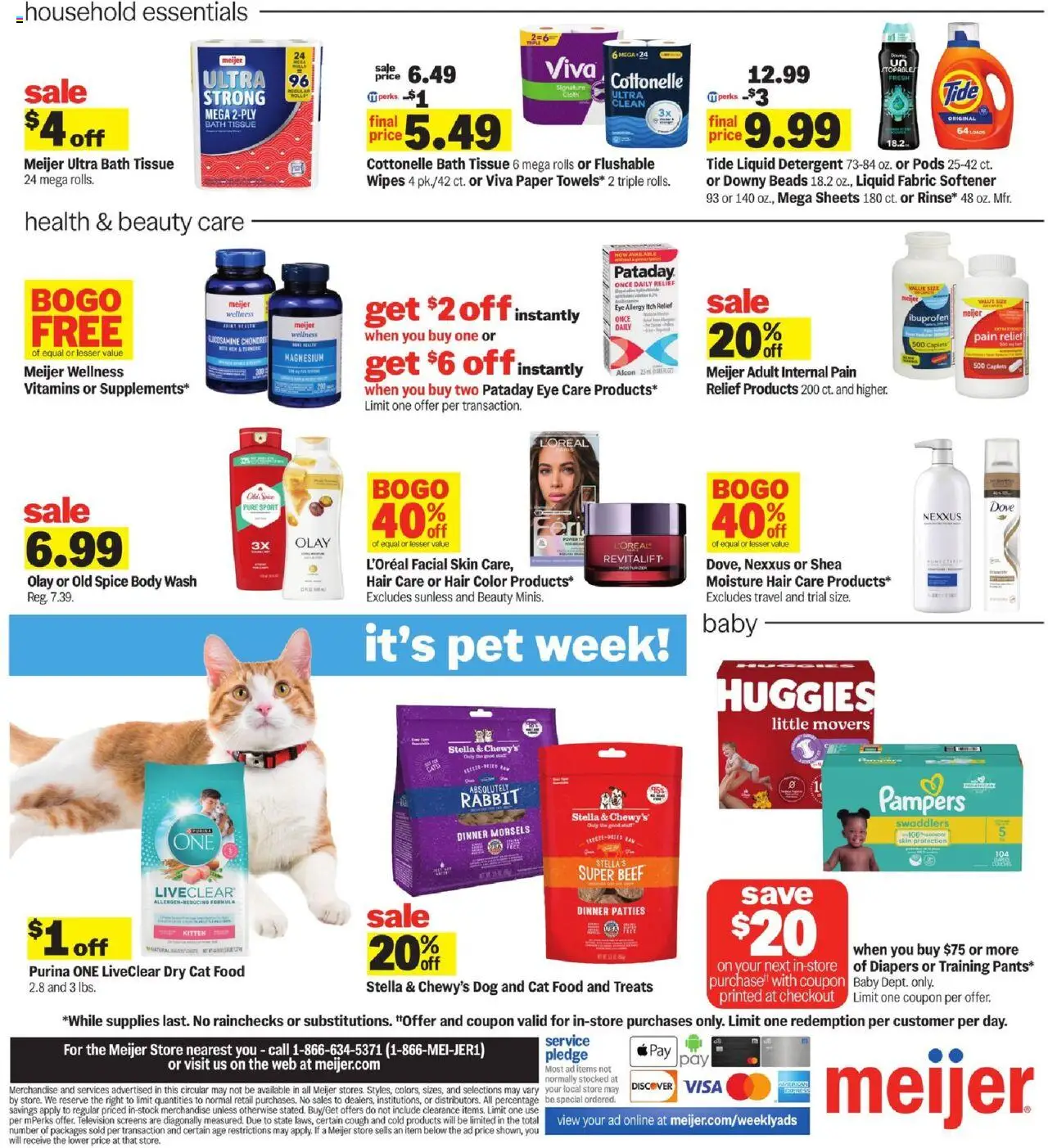 MEIJER AD from 03/23/2025 - Weekly Ad - PREVIEW - Page number 4