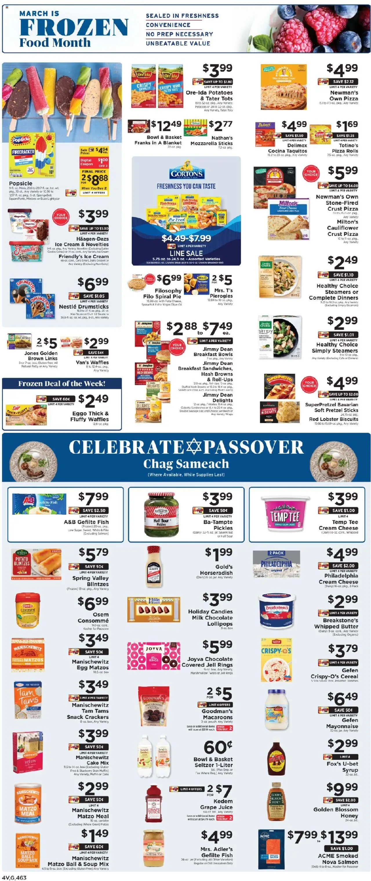 ShopRite Circular from 03/21/2025 >> Weekly Ad, flyer - Page number 4