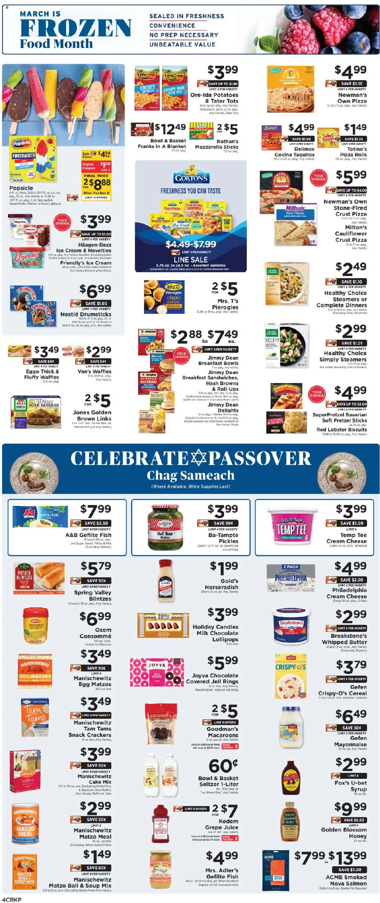 ShopRite Circular from 03/21/2025 >> Weekly Ad, flyer - Page number 4