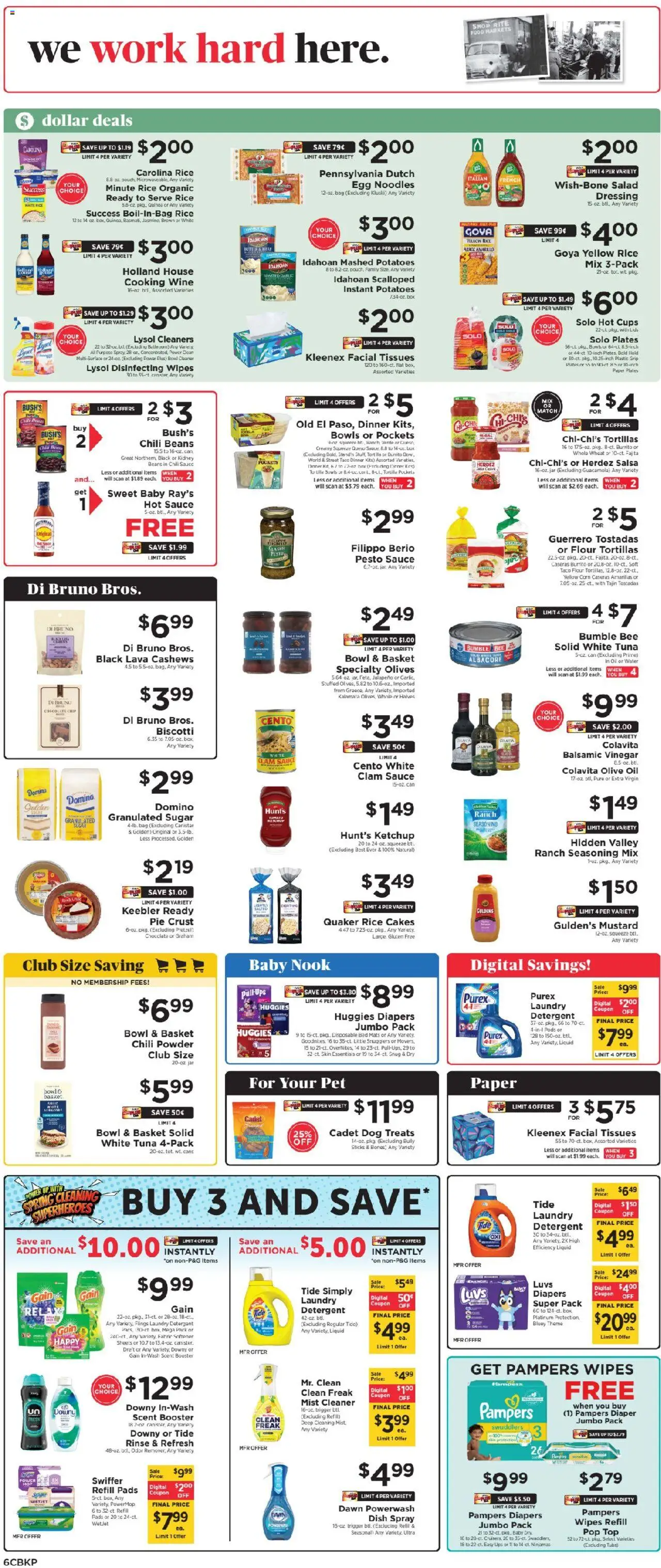 ShopRite Circular from 03/21/2025 >> Weekly Ad, flyer - Page number 6