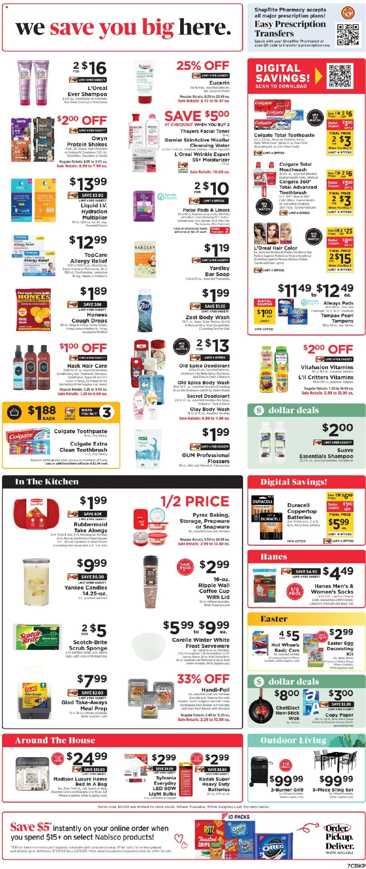 ShopRite Circular from 03/21/2025 >> Weekly Ad, flyer - Page number 7