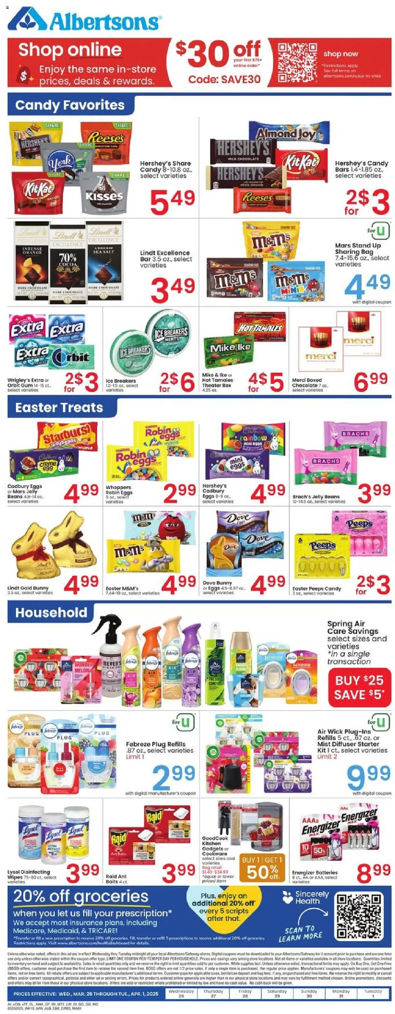 Albertsons Weekly Ad from 03/26/2025 - Flyer - Page number 5