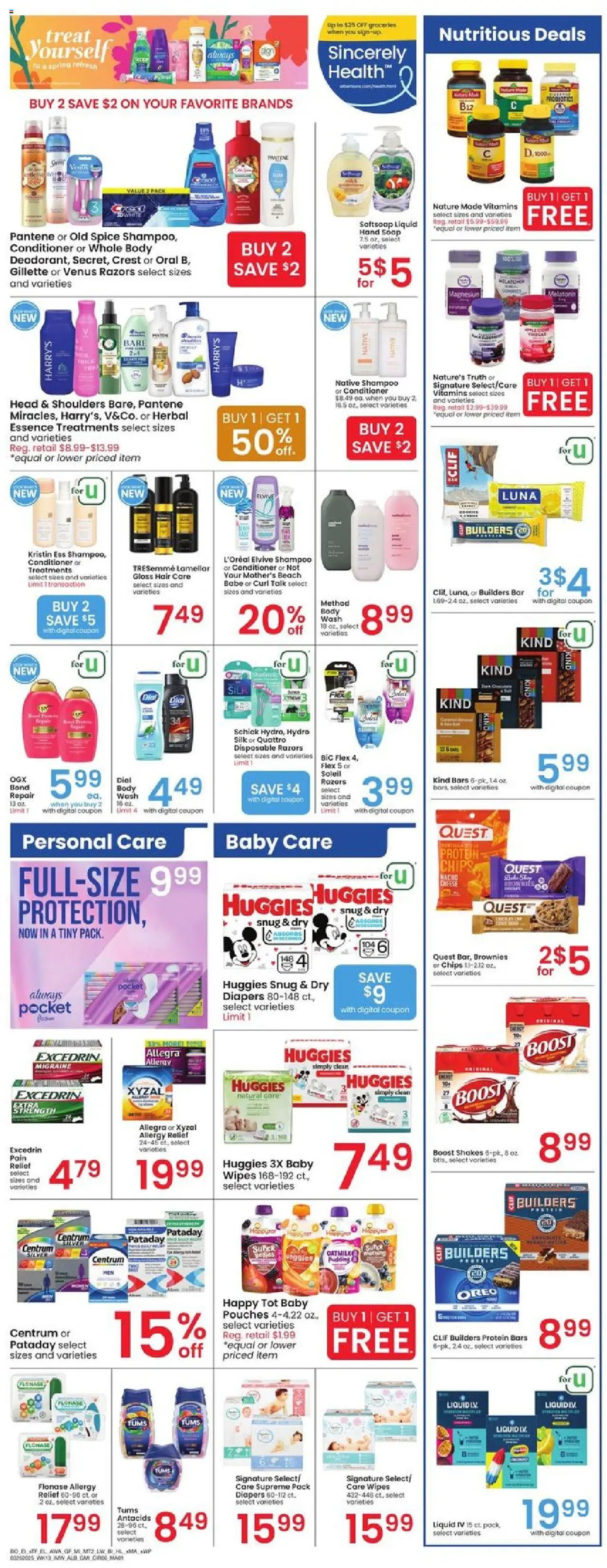 Albertsons Weekly Ad from 03/26/2025 - Flyer - Page number 6