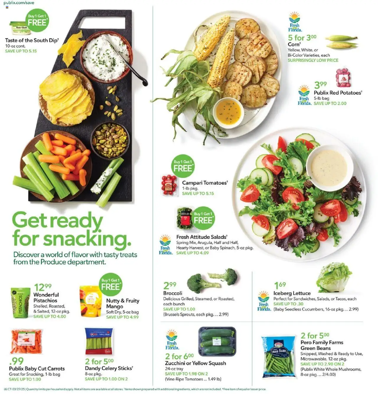 Publix Weekly ad from (03/26/2025) - Ad this week, Flyer - Page number 6