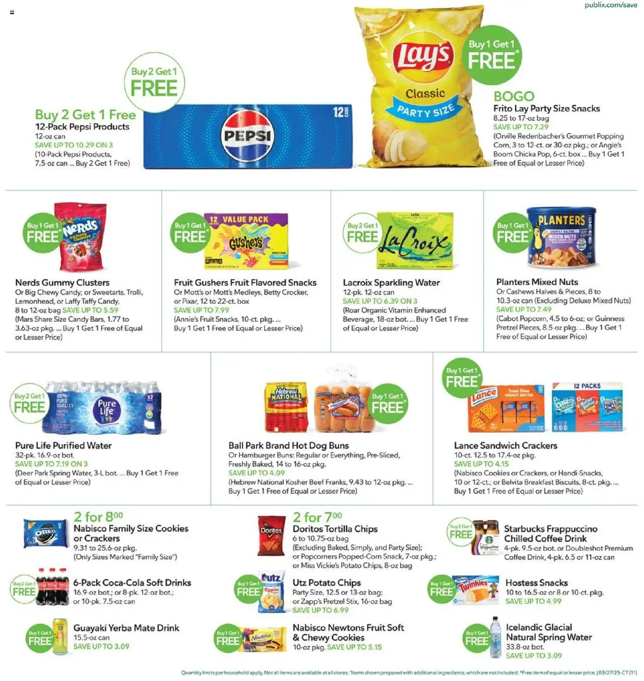 Publix Weekly ad from (03/26/2025) - Ad this week, Flyer - Page number 11