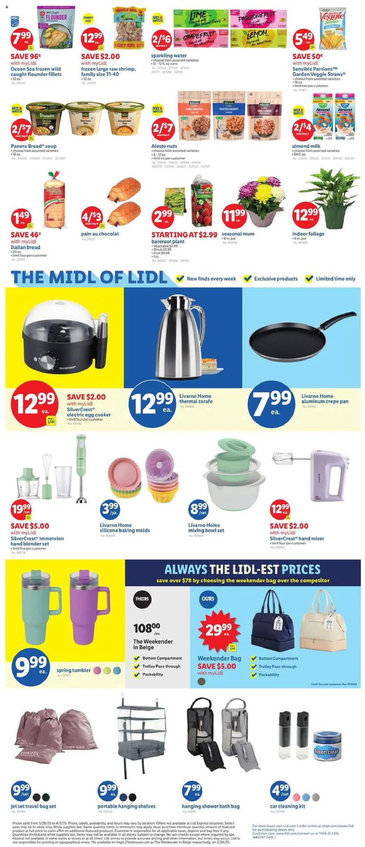 Lidl Weekly Ad from 03/28/2025 - Circular, Weekly flyer - Page number 2