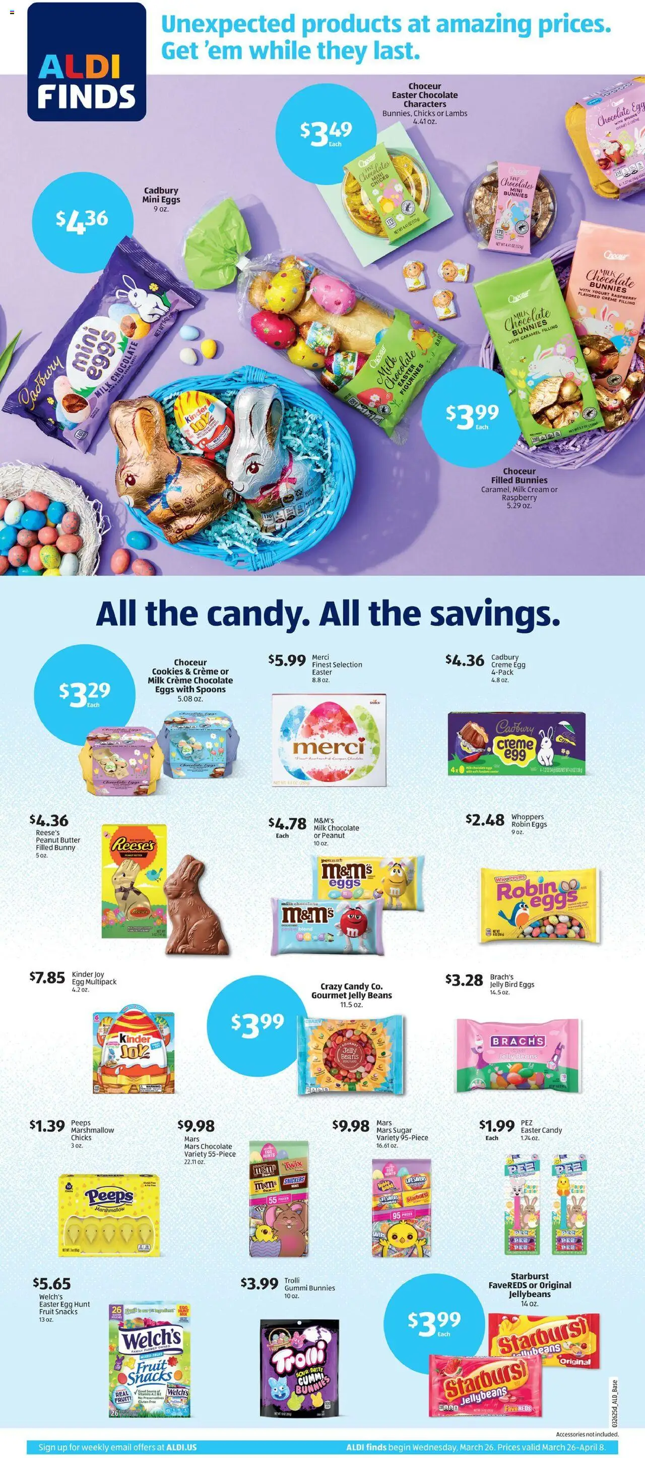 Aldi Weekly Ad from 03/26/2025 - Flyer, Sales ad - Page number 3
