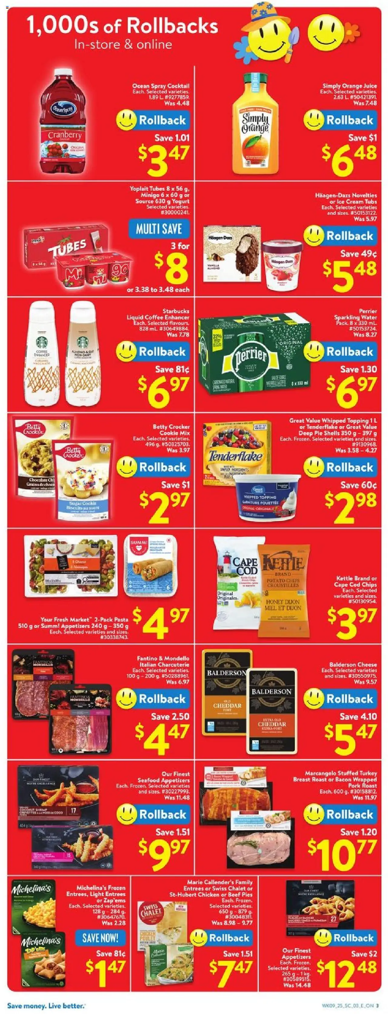 Walmart flyer valid from Mar 27, 2025 - page number 9